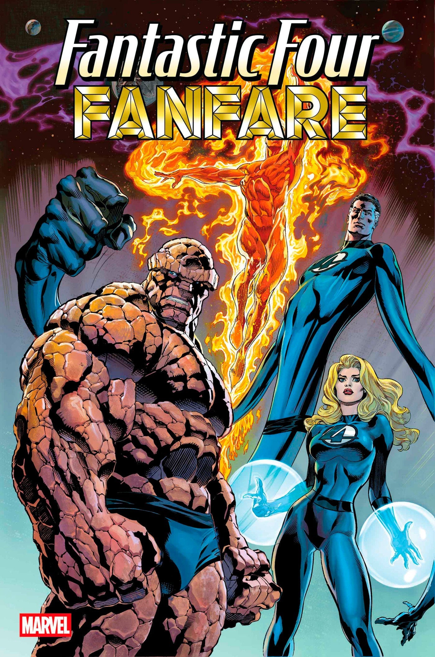 Marvel Comics Fantastic Four Fanfare #2 Claudio Castellini