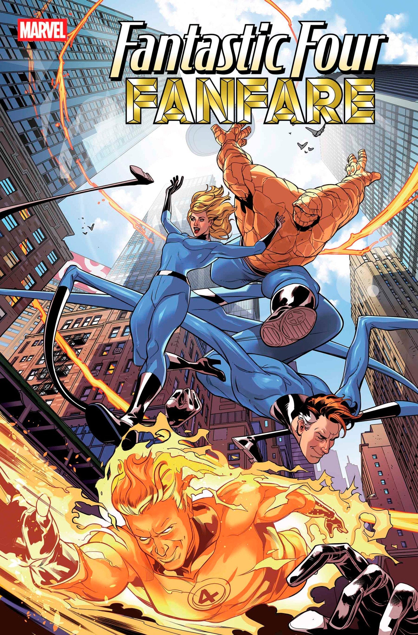 Marvel Comics Fantastic Four Fanfare #4 Rachael Stott