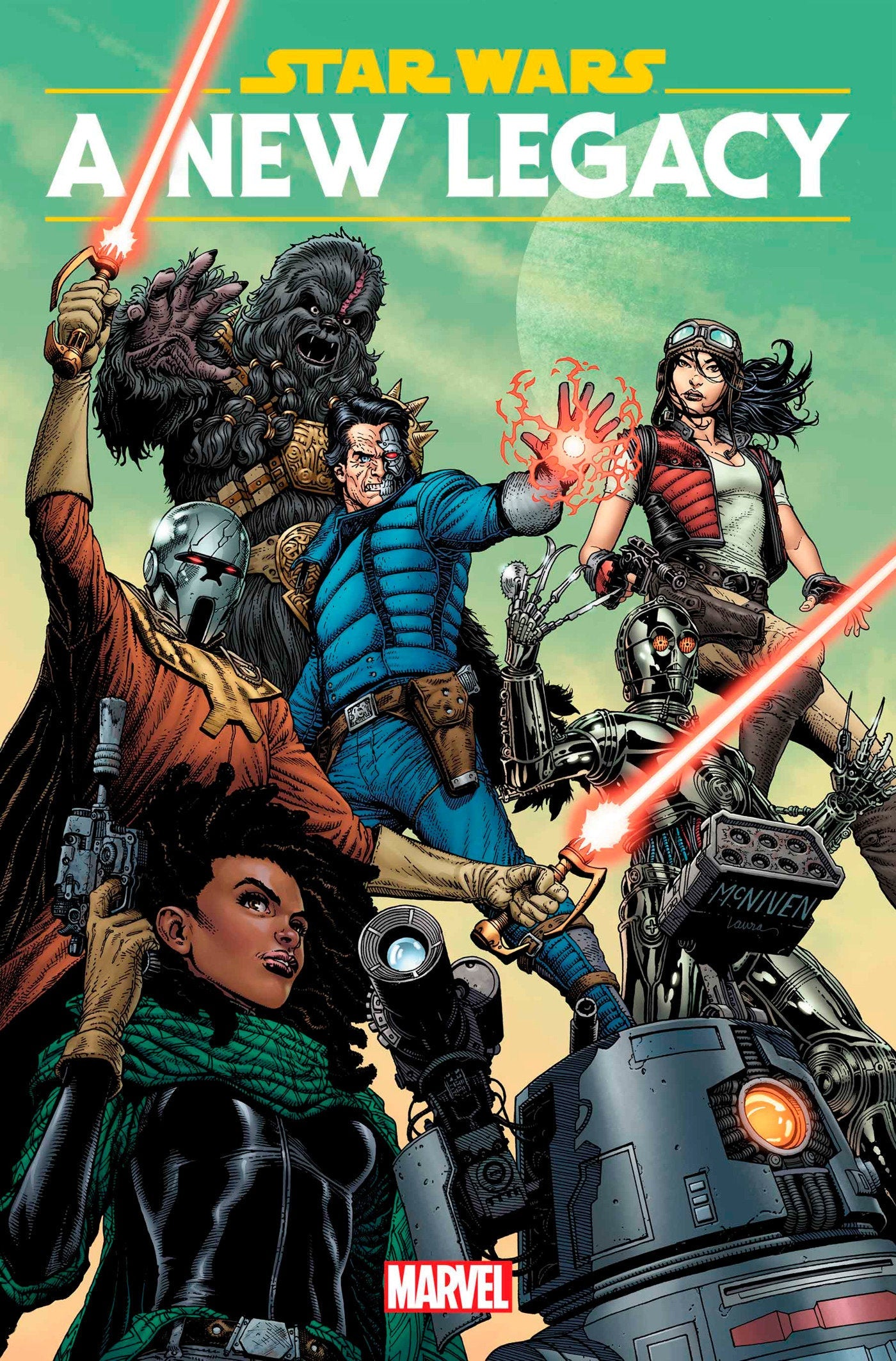 Marvel Comics Star Wars: A New Legacy #1 Steve McNiven