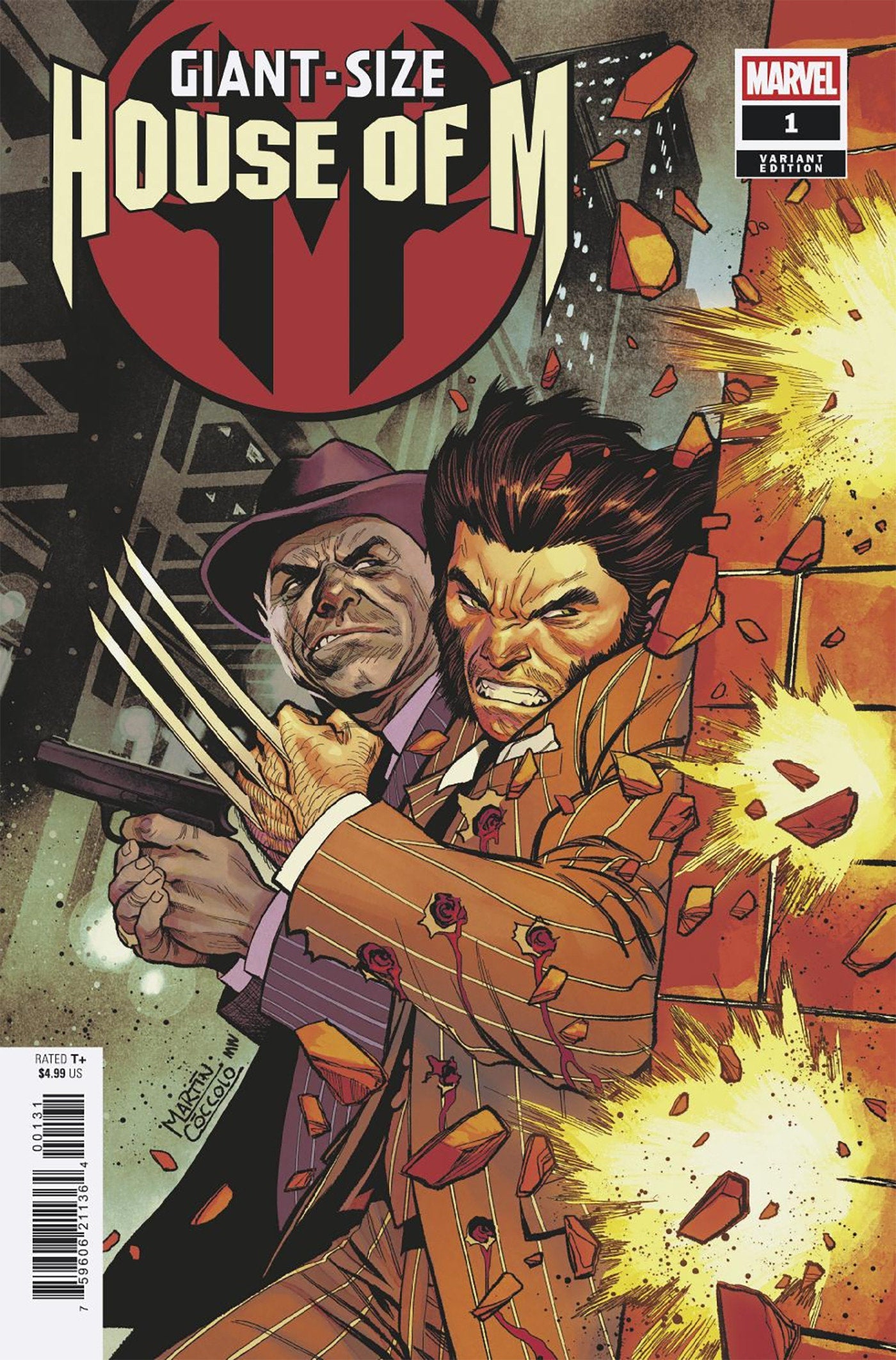 Marvel Comics Giant-Size House Of M #1 Martin Coccolo