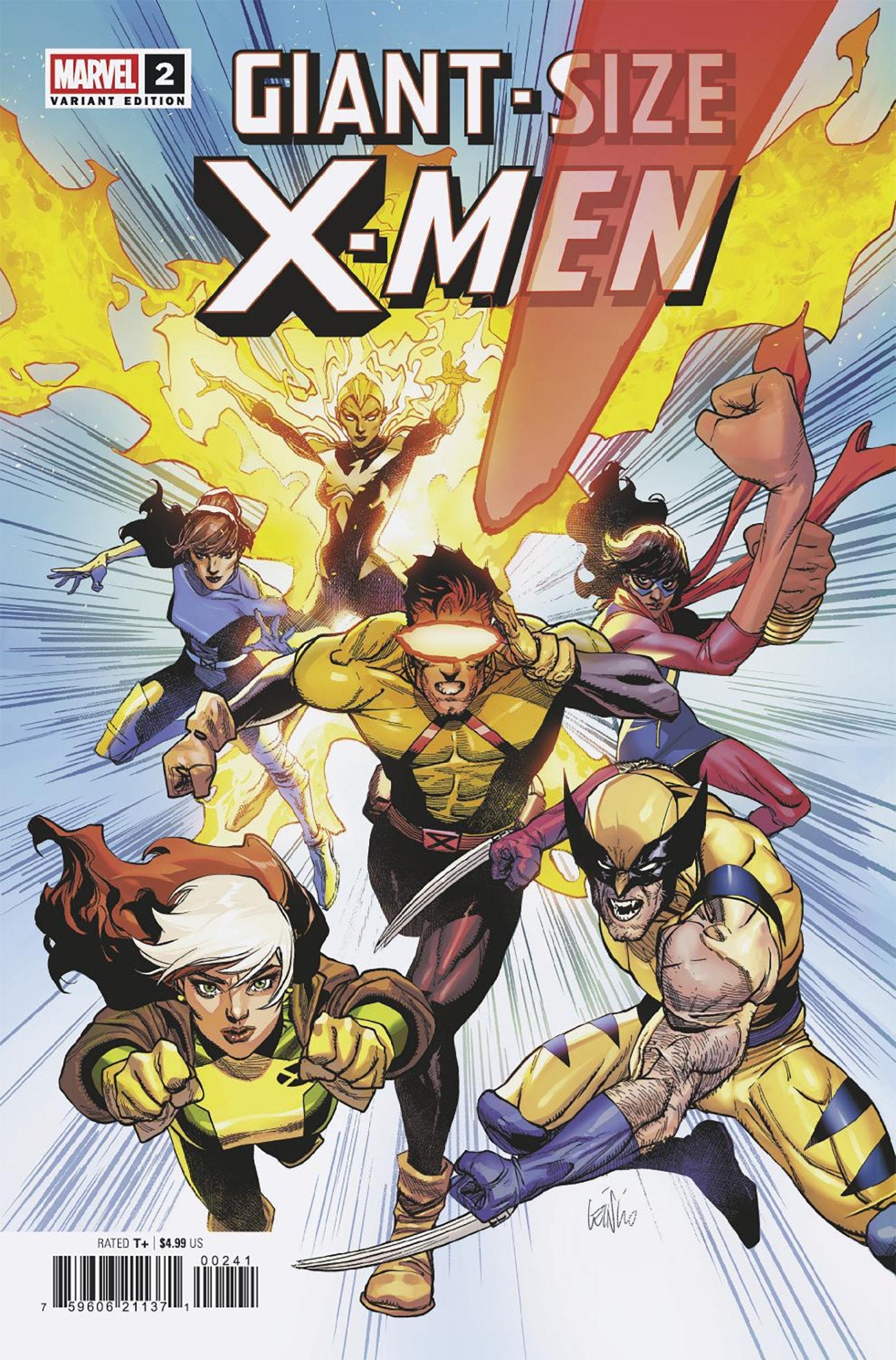 Marvel Comics Giant-Size X-Men #2 Leinil Yu