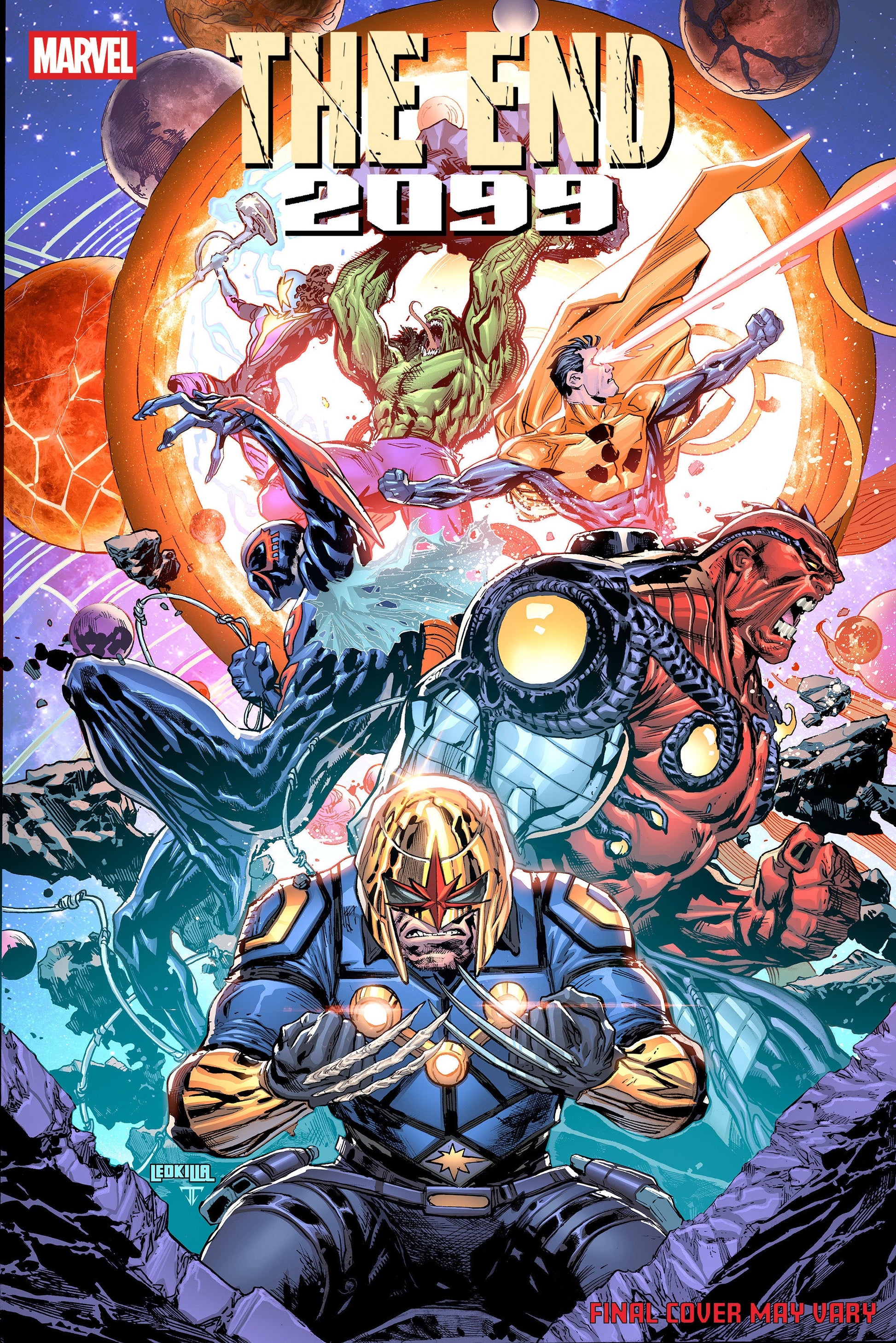 Marvel Comics The End 2099 #4 Ken Lashley