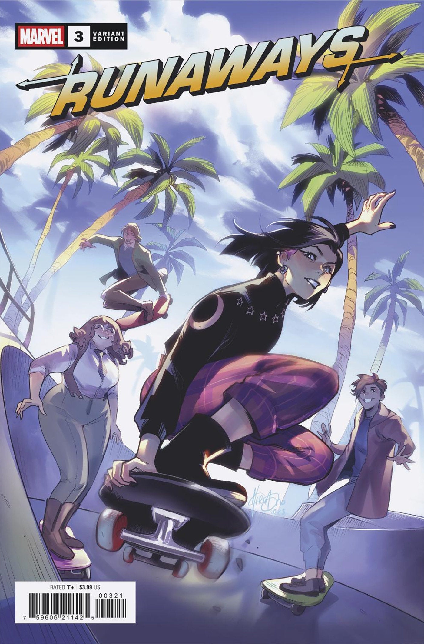 Marvel Comics Runaways #3 Mirka Andolfo