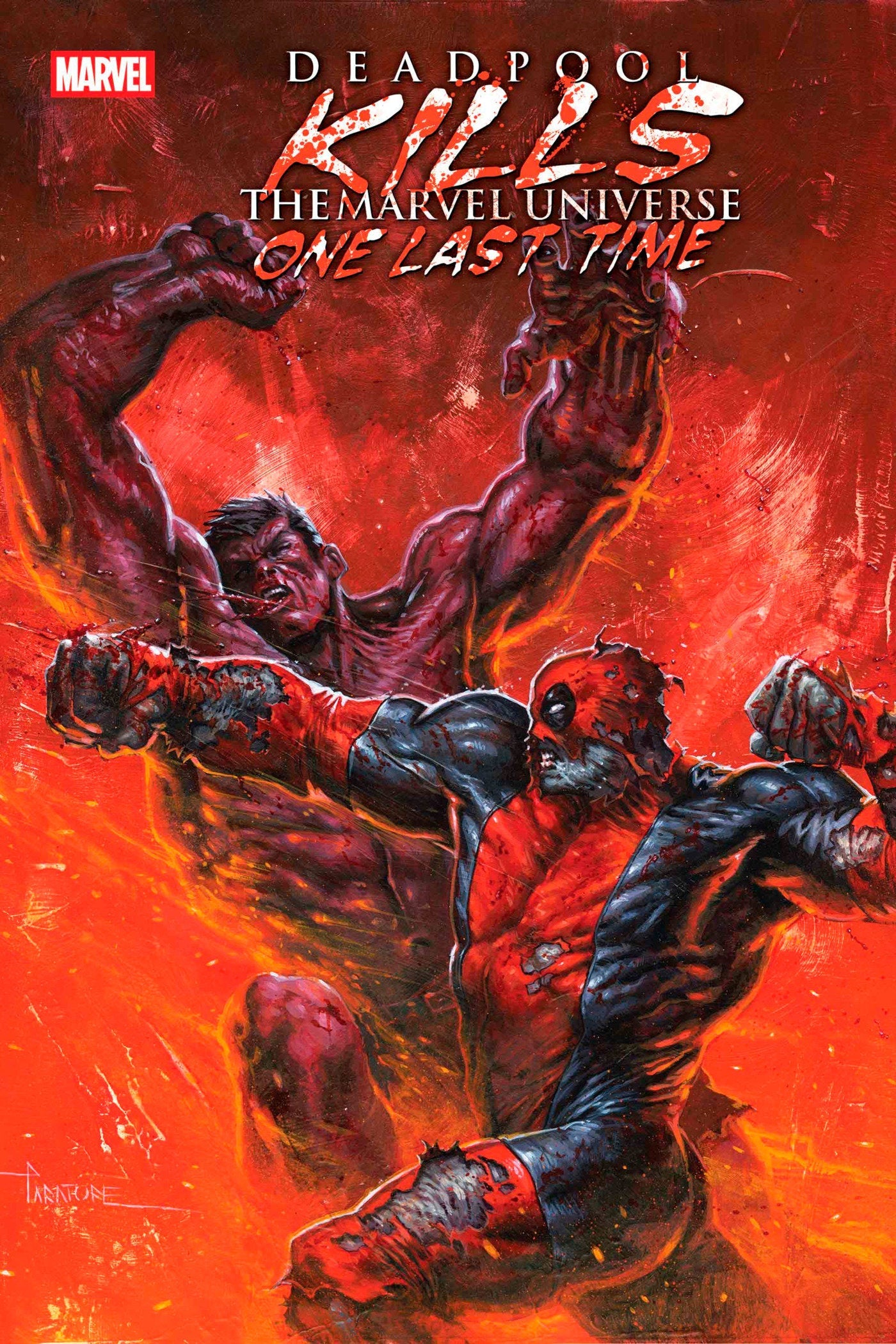 Marvel Comics Deadpool Kills Marvel U One Last Time #3 Davide Paratore