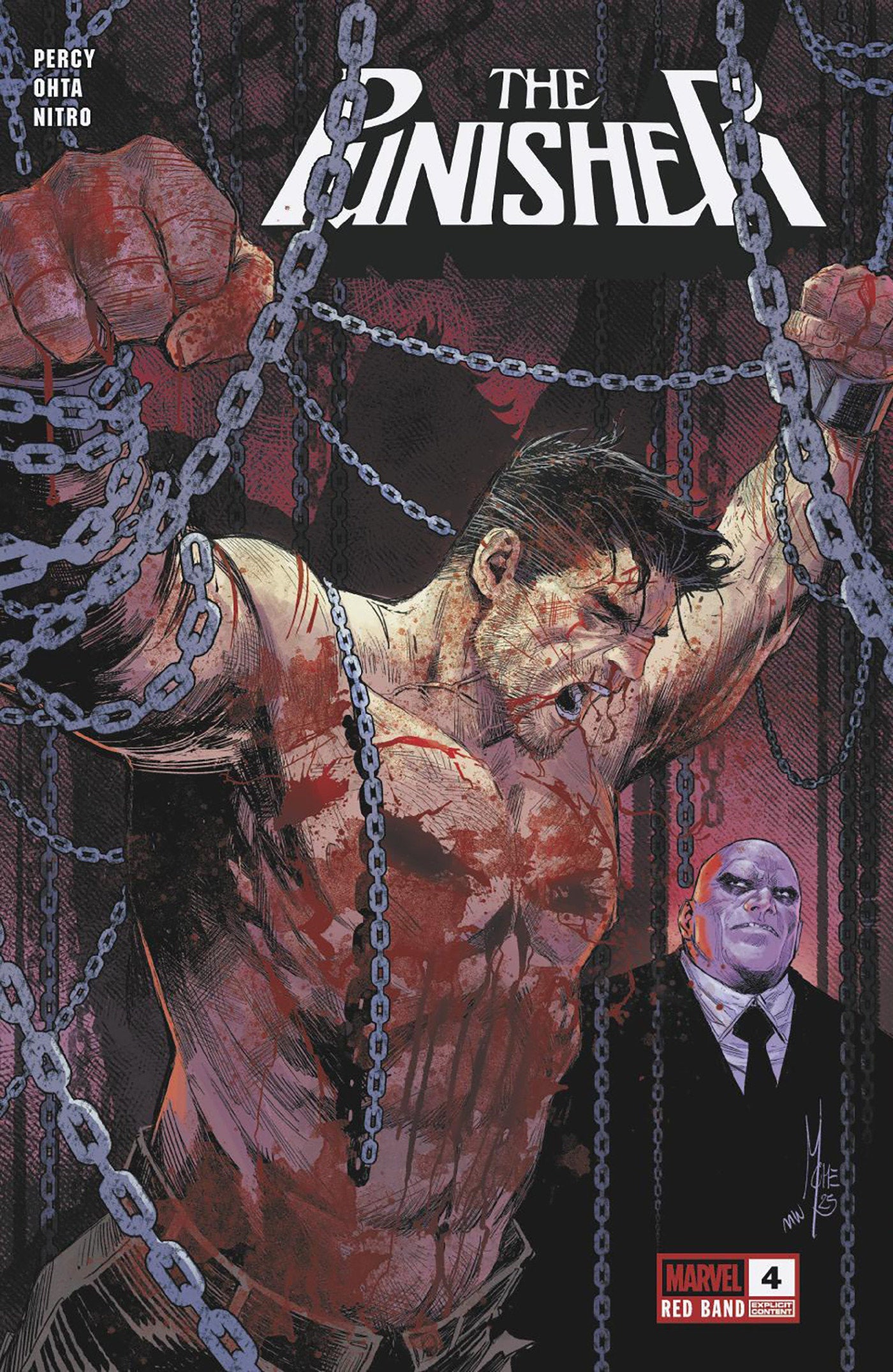 Marvel Comics Punisher: Red Band #4 Marco Checchetto