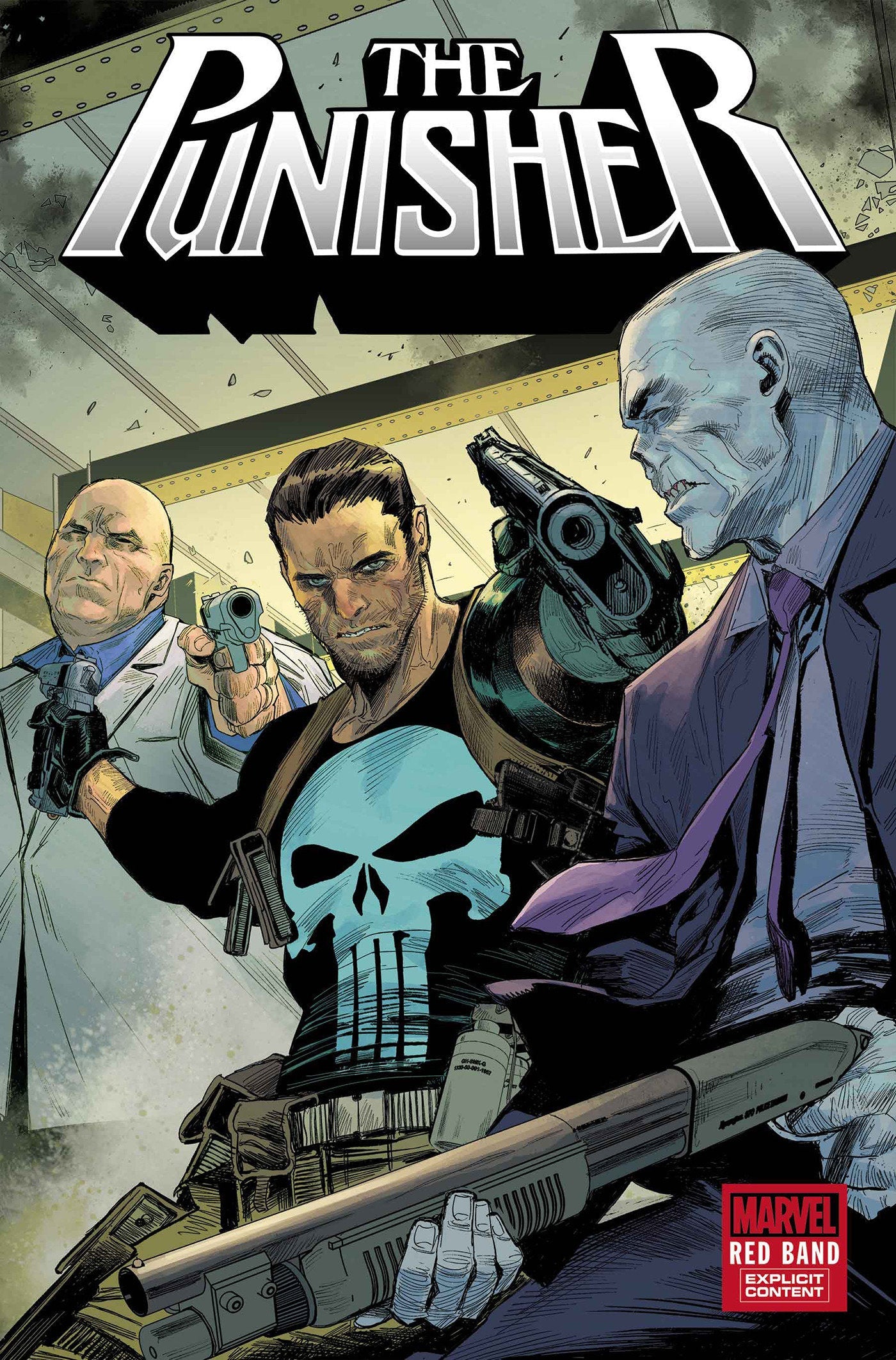 Marvel Comics Punisher: Red Band #5 Marco Checchetto
