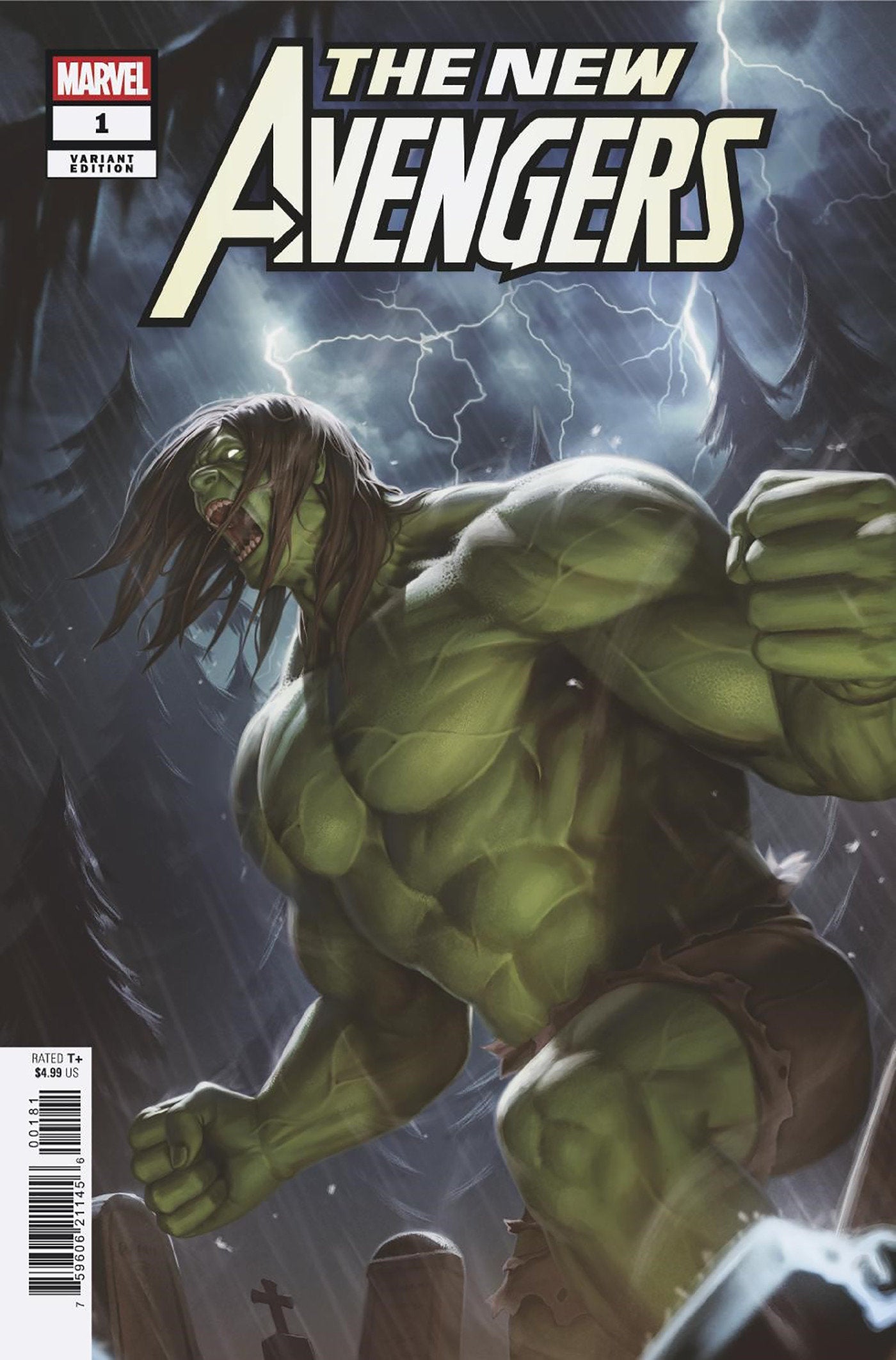 Marvel Comics New Thunderbolts #1 Woo-Chul Lee