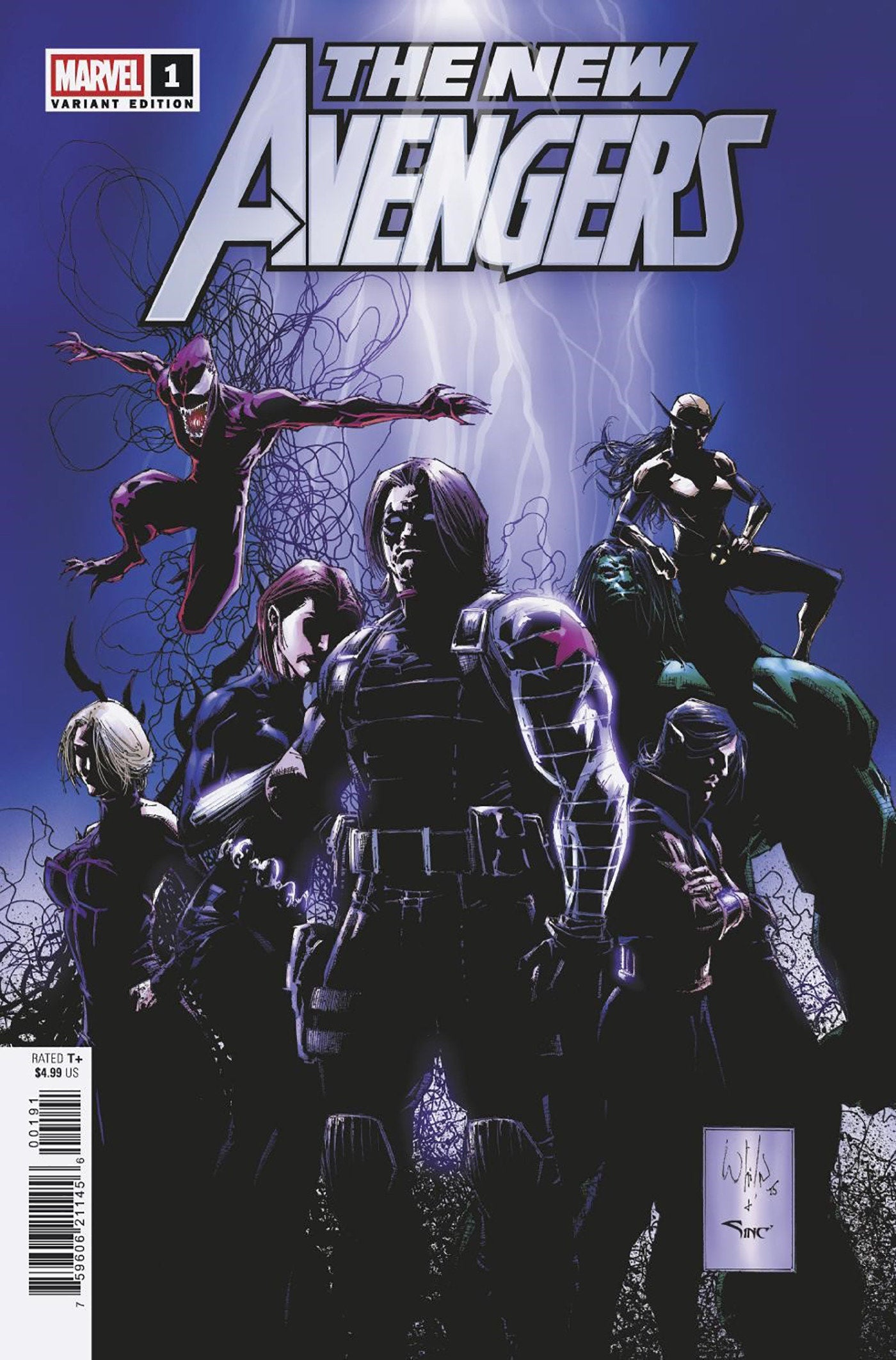Marvel Comics New Thunderbolts #1 Whilce Portacio