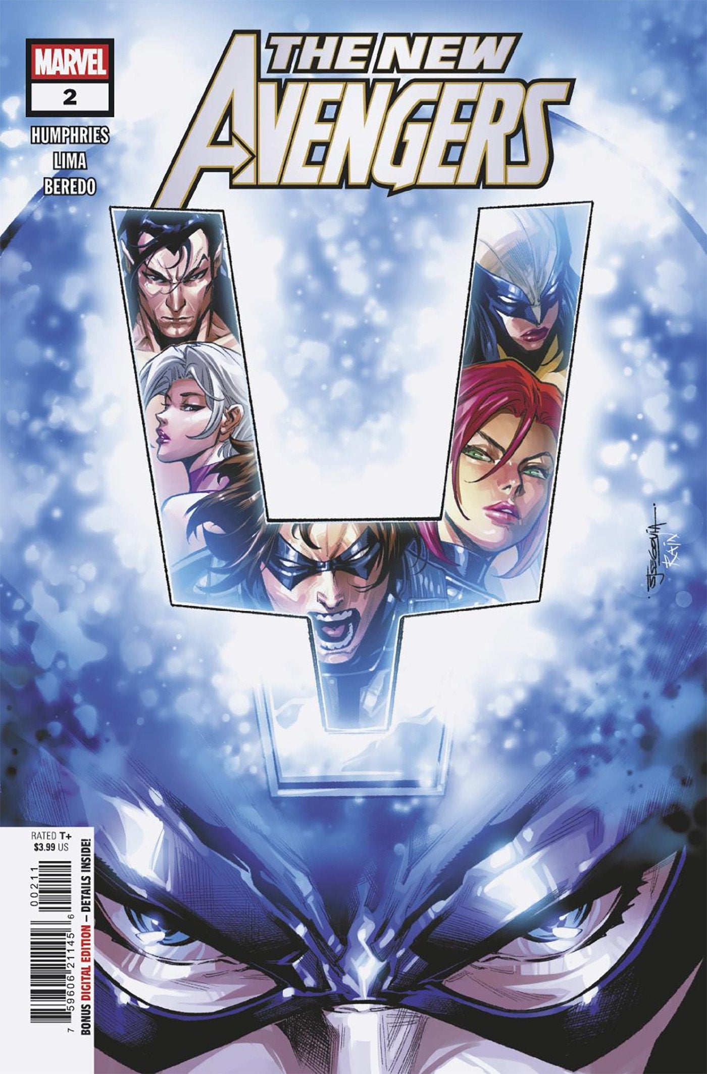 Marvel Comics New Thunderbolts #2 Stephen Segovia