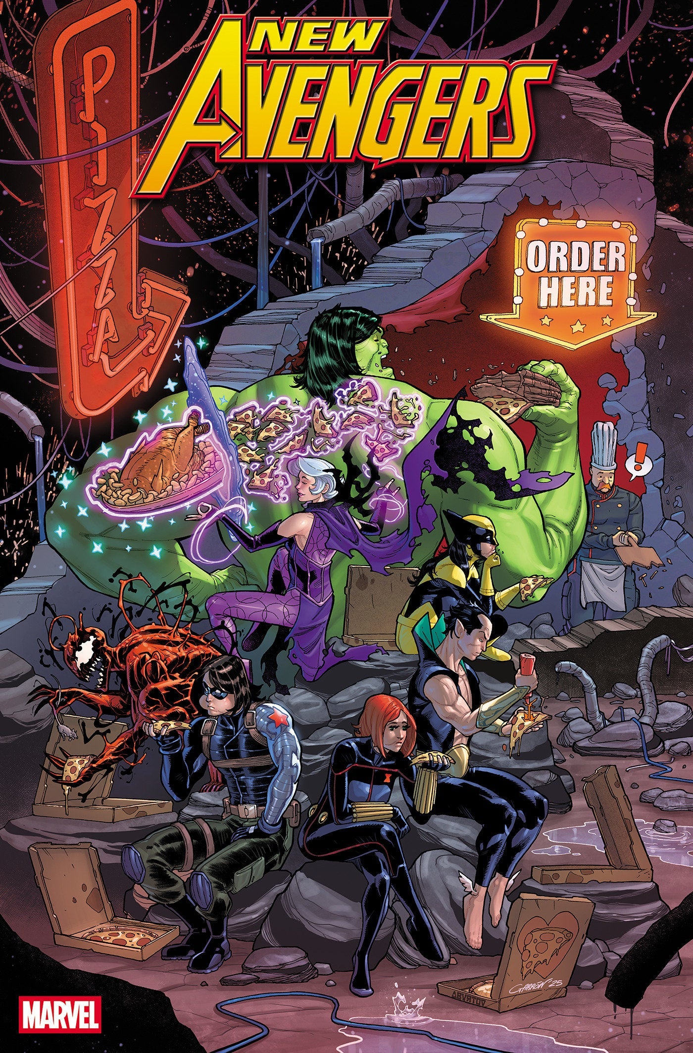Marvel Comics New Avengers #5 Javier Garron