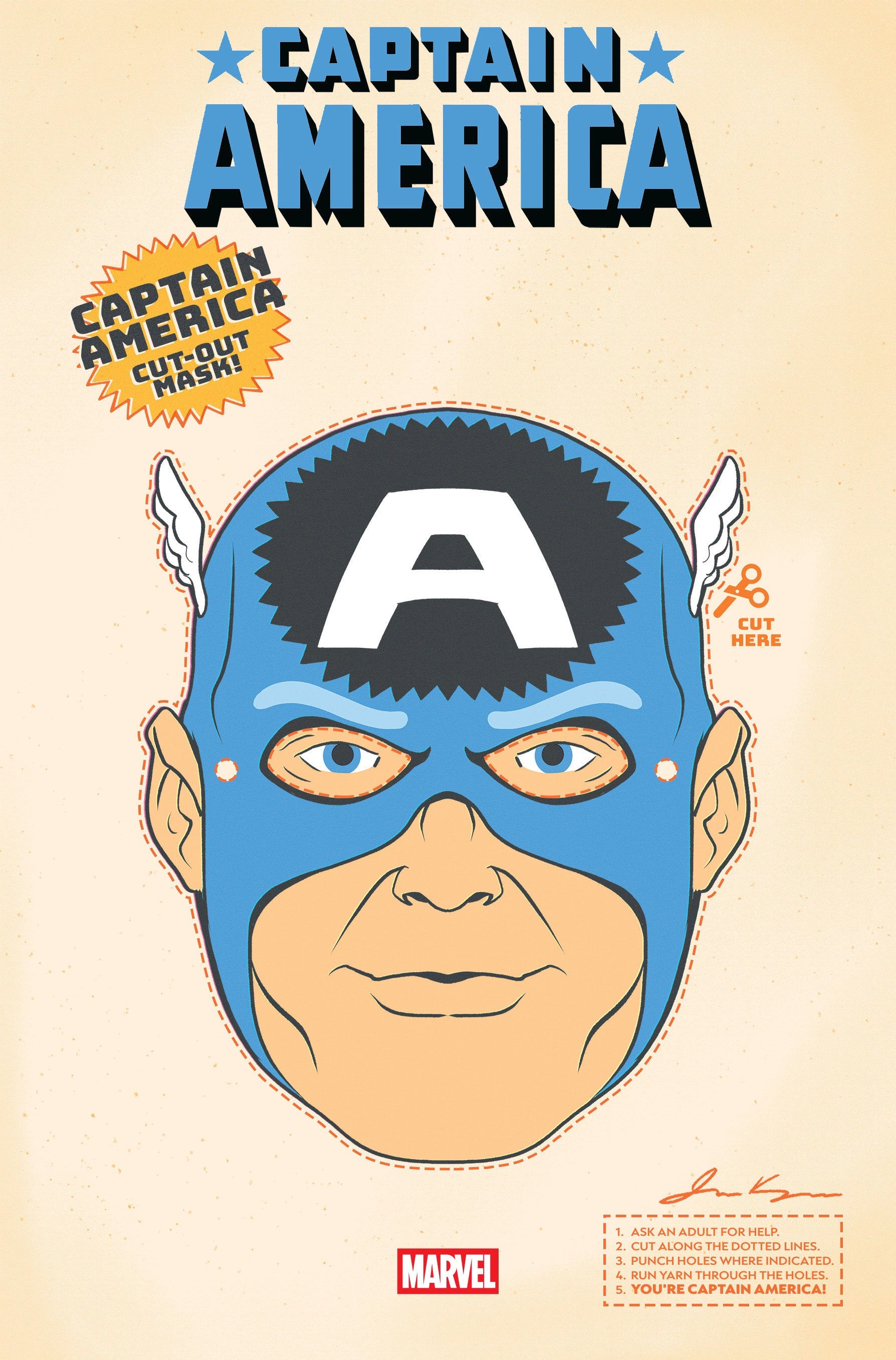 Marvel Comics Captain America #3 Valerio Schiti