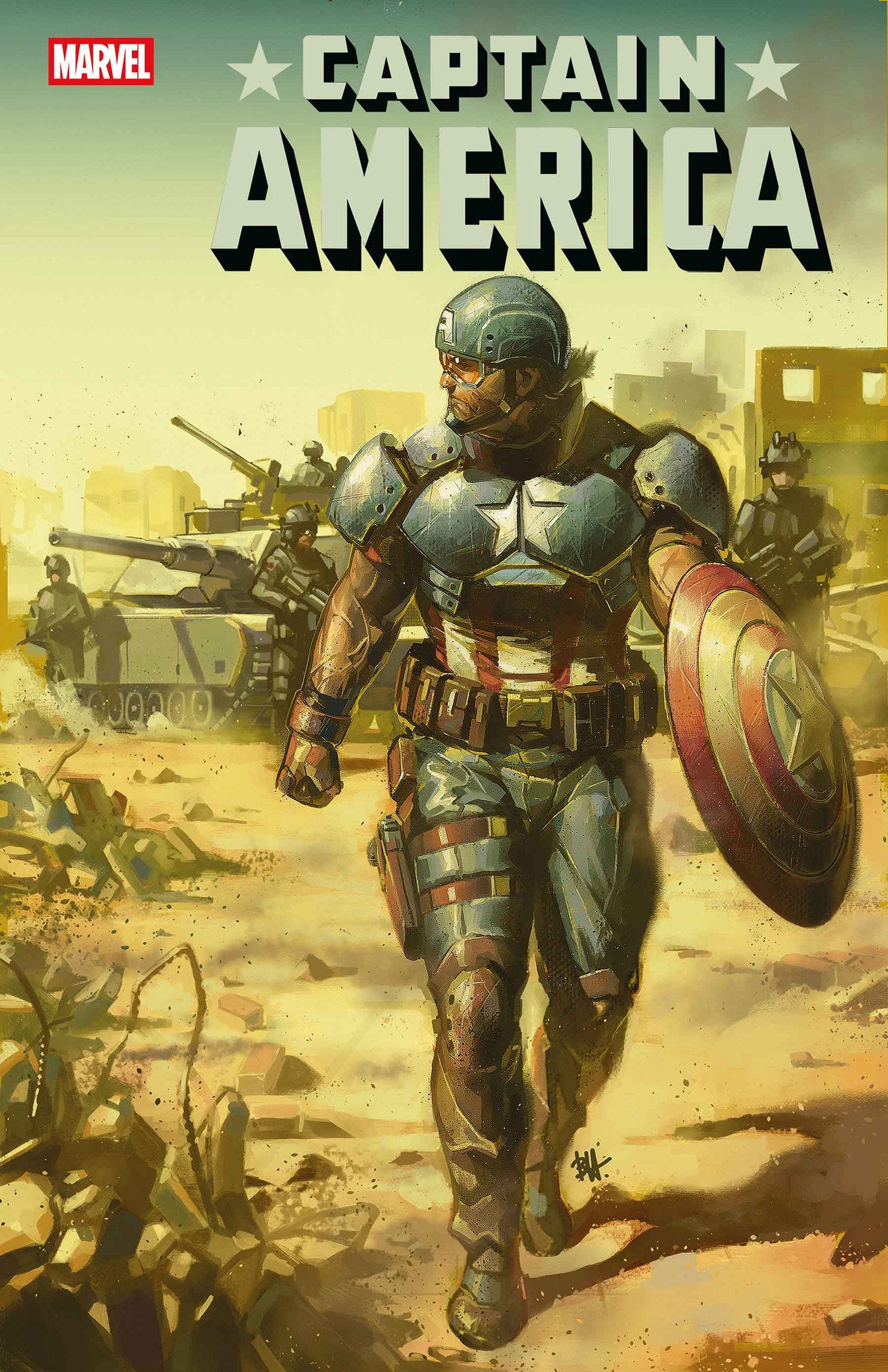 Marvel Comics Captain America #4 Ben Harvey