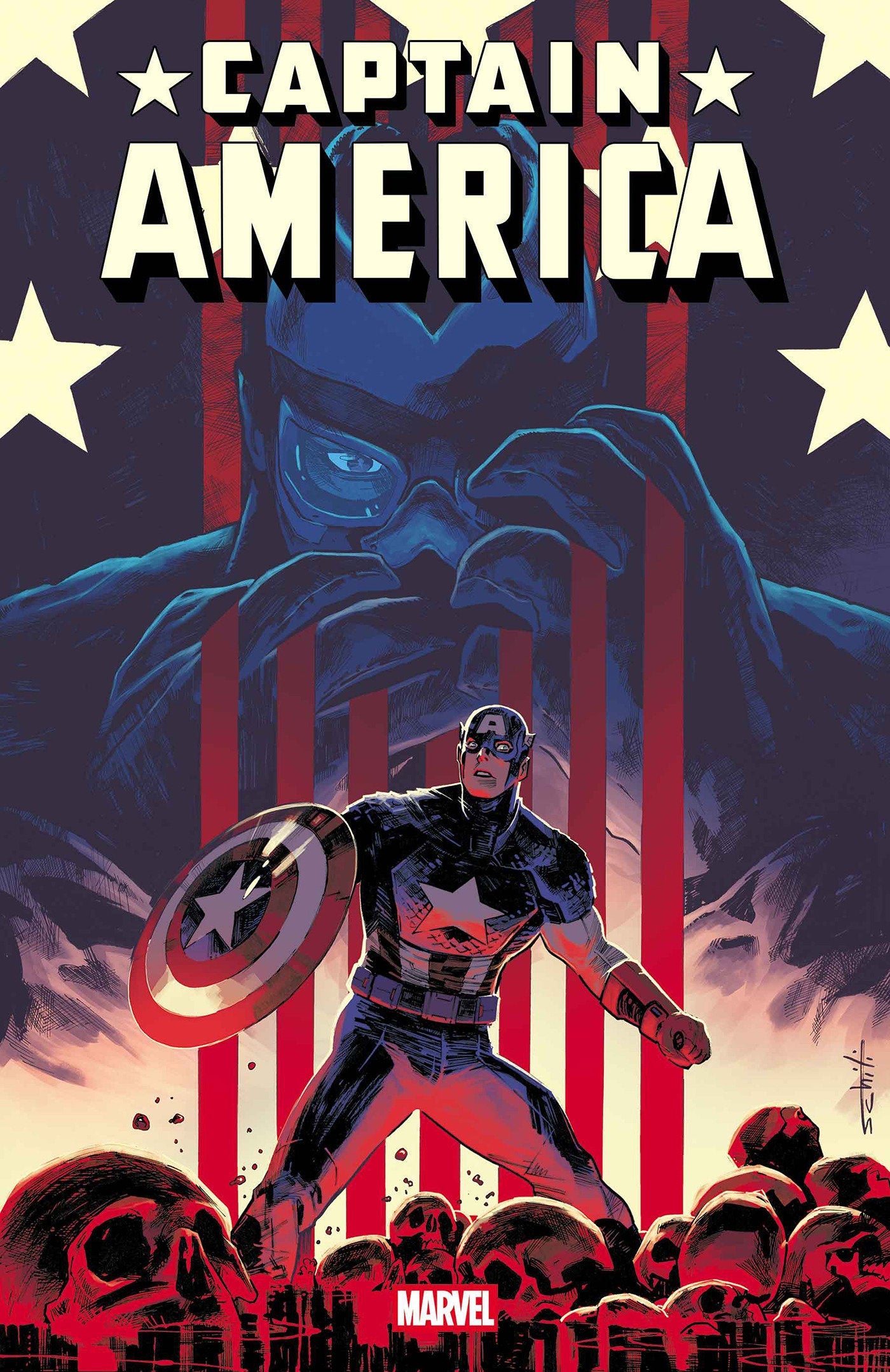 Marvel Comics Captain America #8 Valerio Schiti
