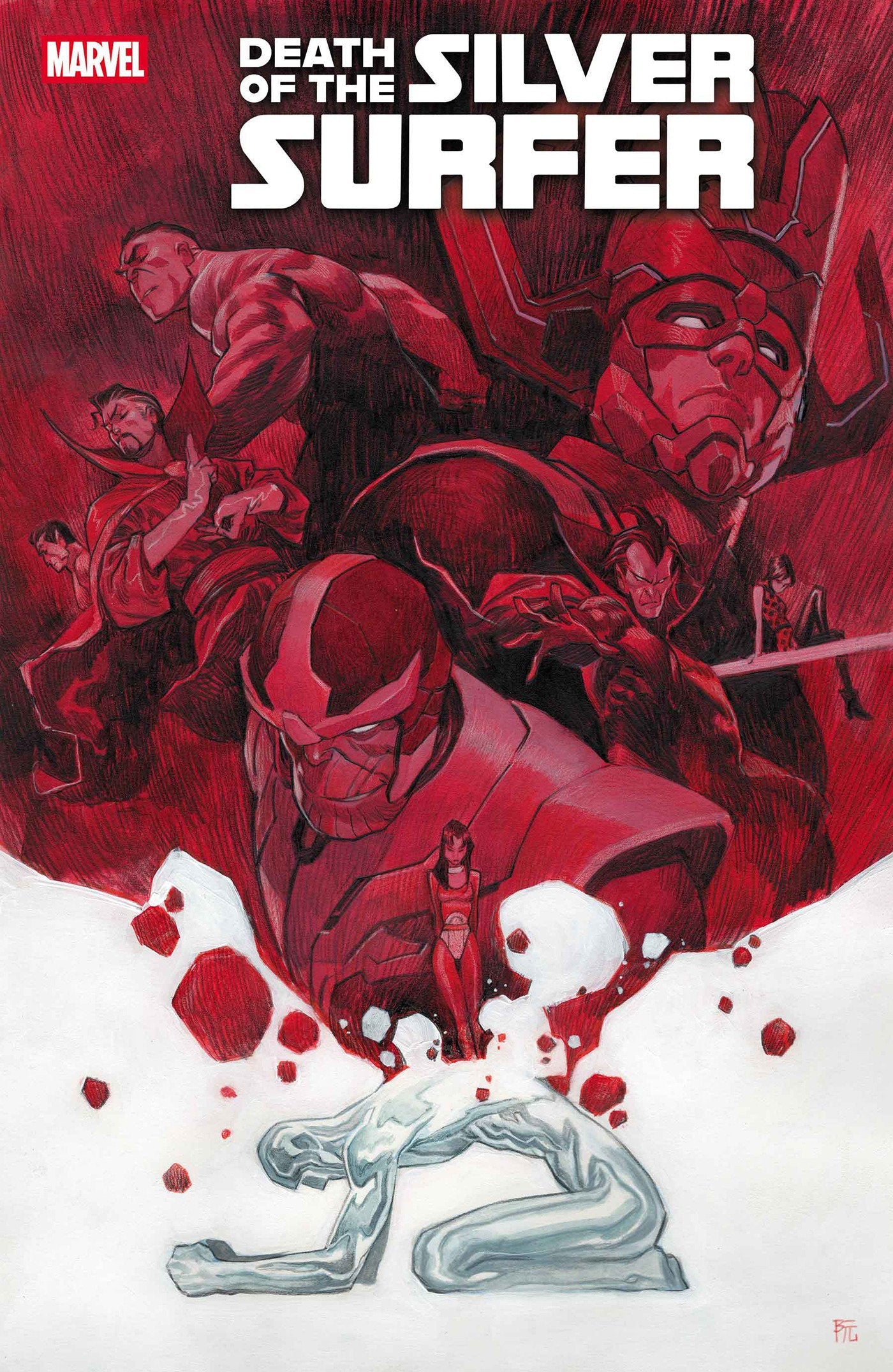 Marvel Comics Death Of The Silver Surfer #4 Dike Ruan
