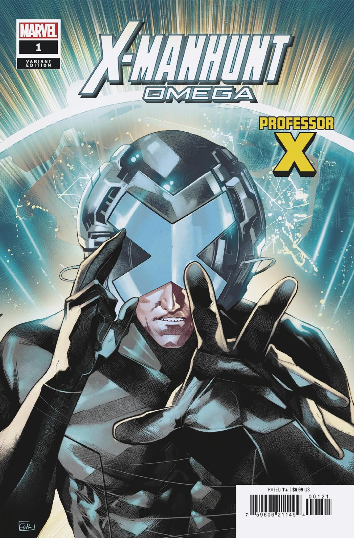 Marvel Comics X-Manhunt Omega #1 Edwin Galmon