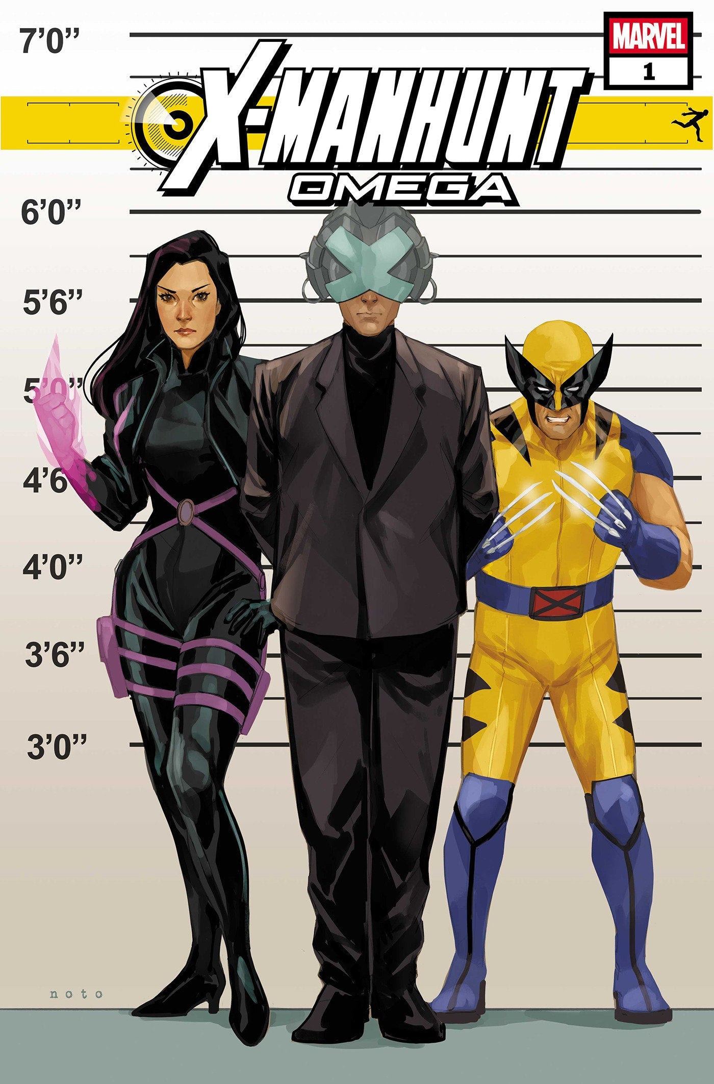 Marvel Comics X-Manhunt Omega #1 Phil Noto