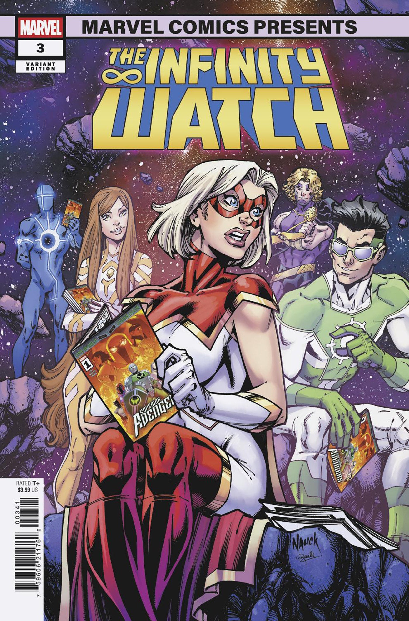 Marvel Comics Infinity Watch #3 Todd Nauck