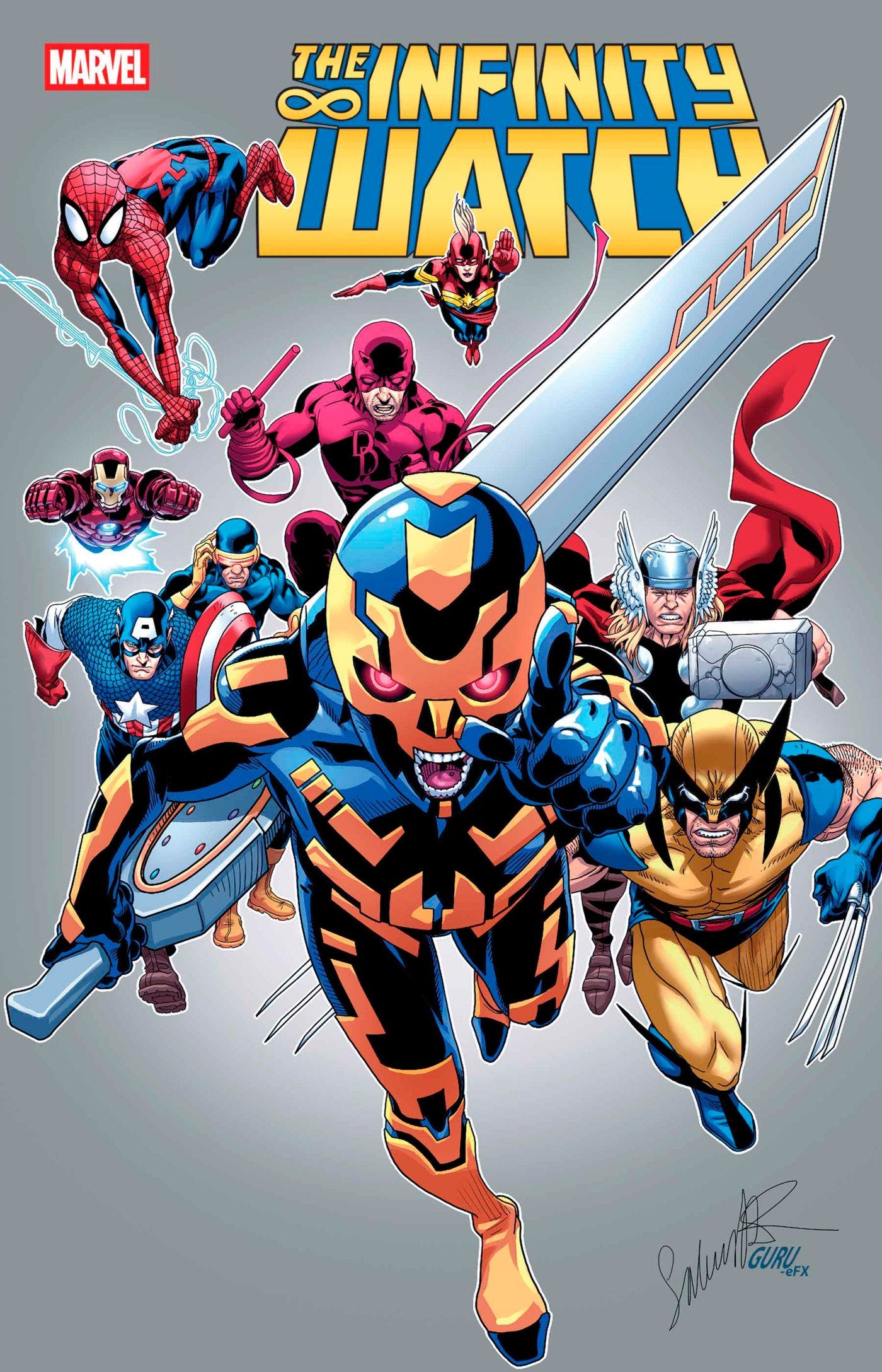 Marvel Comics Infinity Watch #4 Salvador Larroca