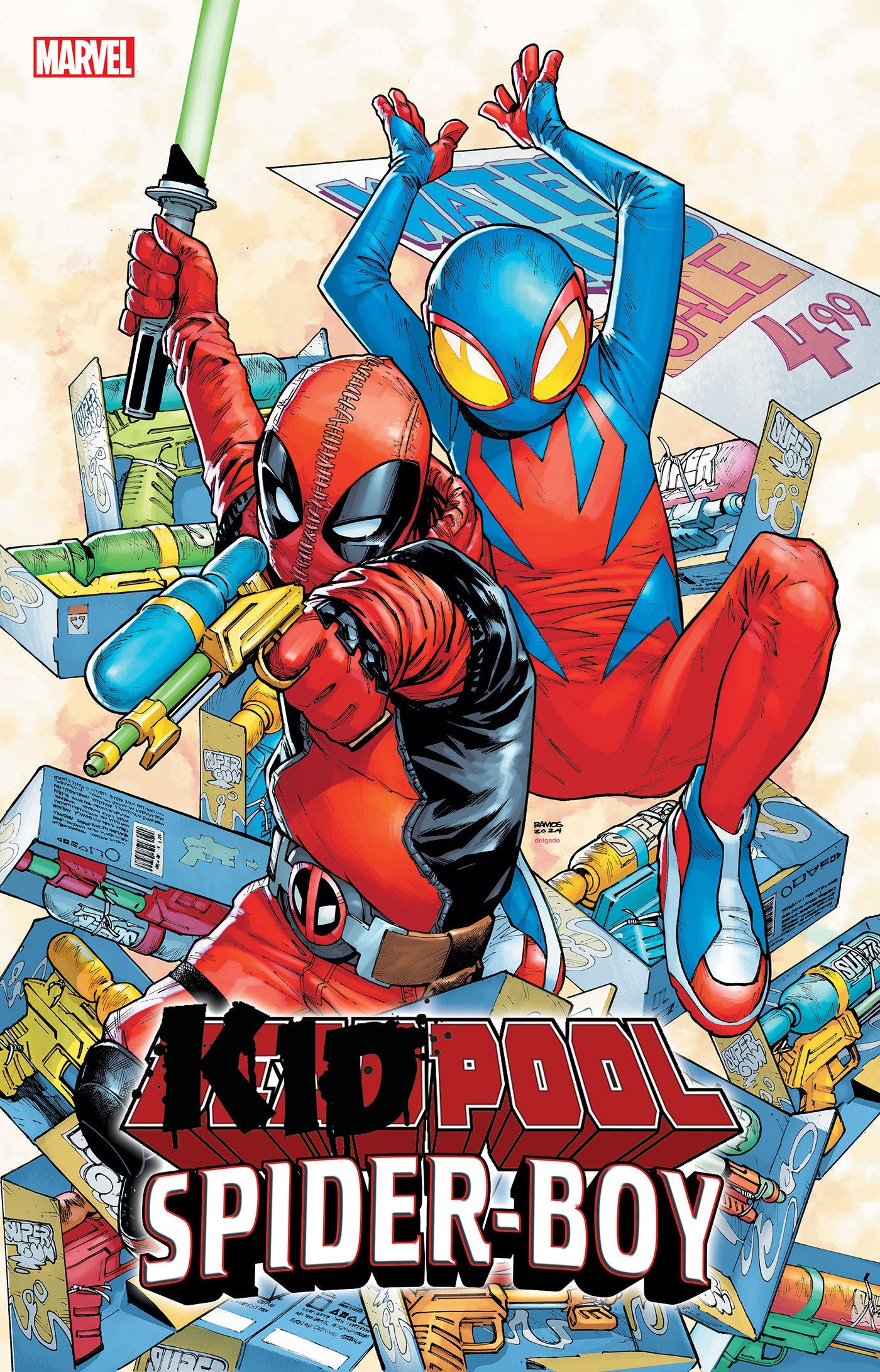 Marvel Comics Kidpool Spider-Boy #1 Humberto Ramos