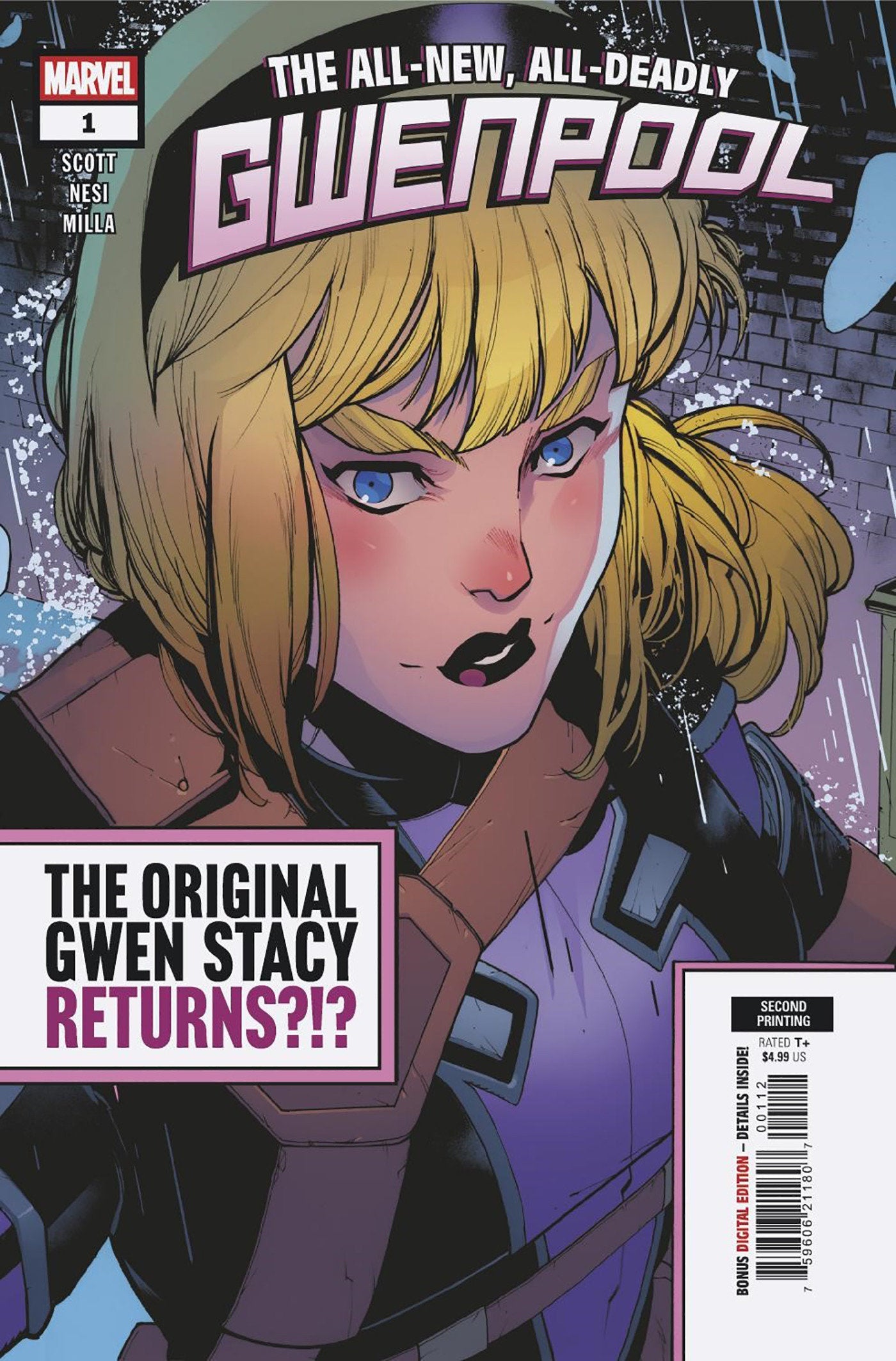 Marvel Comics Gwenpool #1 Stefano Nesi
