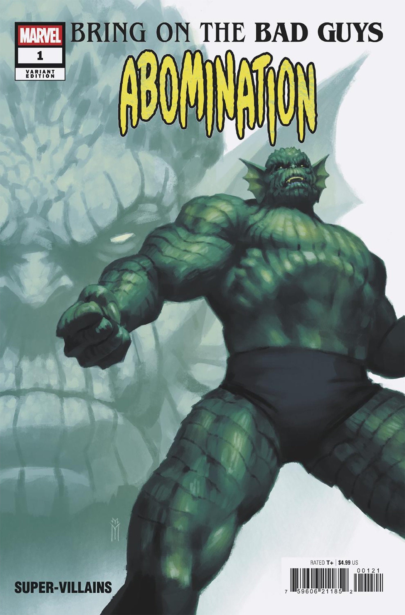Marvel Comics Bring On The Bad Guys Abomination #1 Miguel Mercado