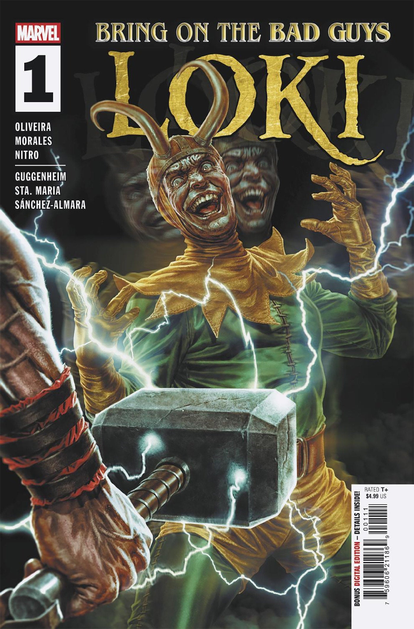 Marvel Comics Bring On The Bad Guys Loki #1 Lee Bermejo