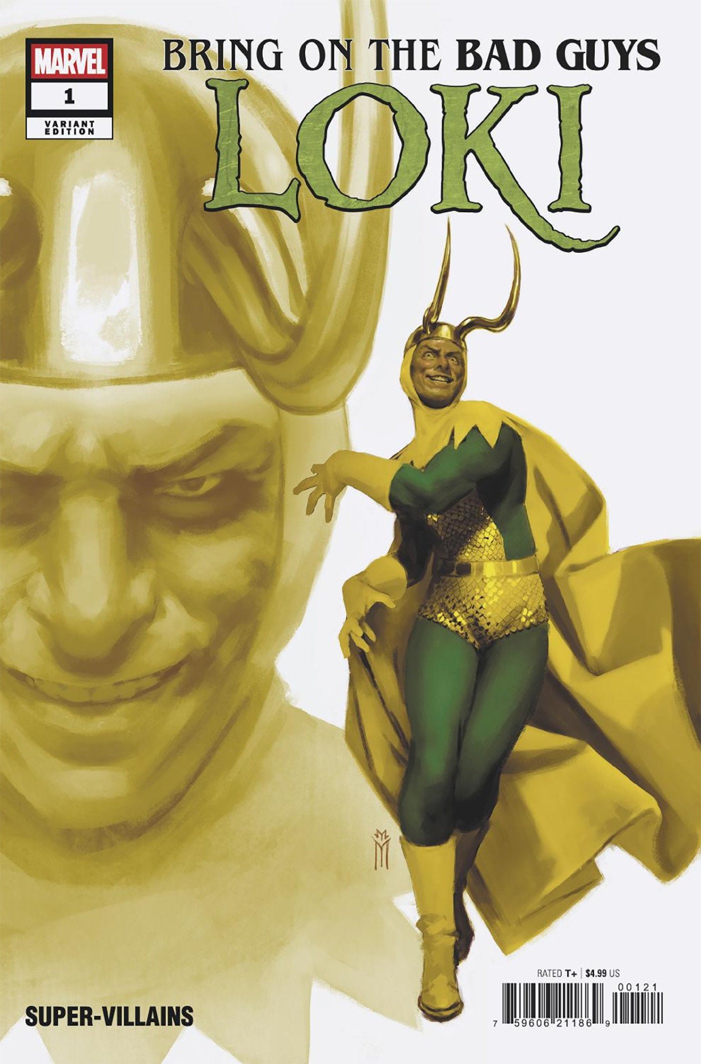 Marvel Comics Bring On The Bad Guys Loki #1 Miguel Mercado