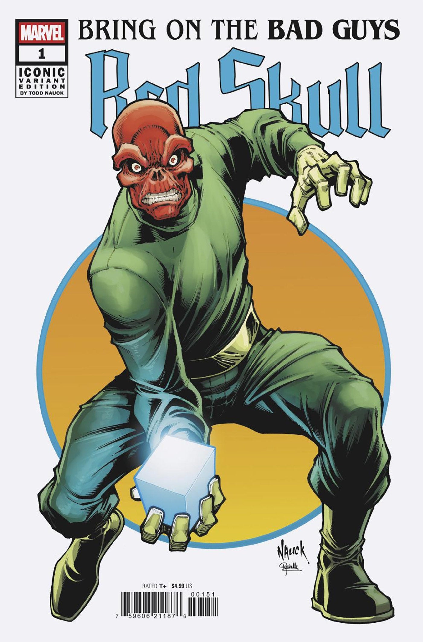 Marvel Comics Bring On The Bad Guys Red Skull #1 Todd Nauck