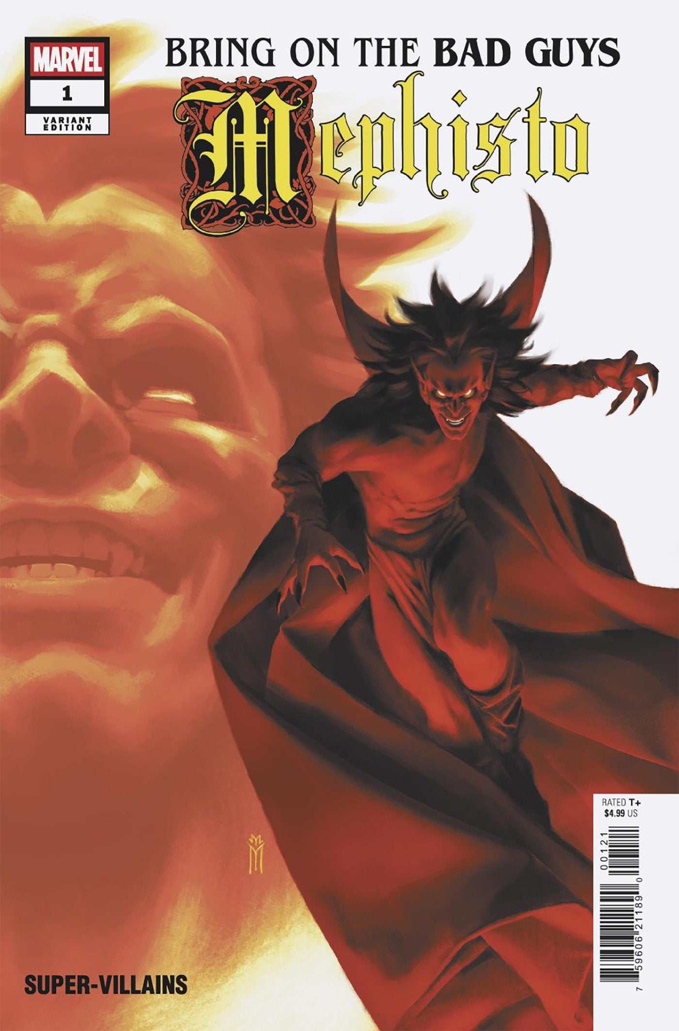 Marvel Comics Bring On The Bad Guys Mephisto #1 Miguel Mercado