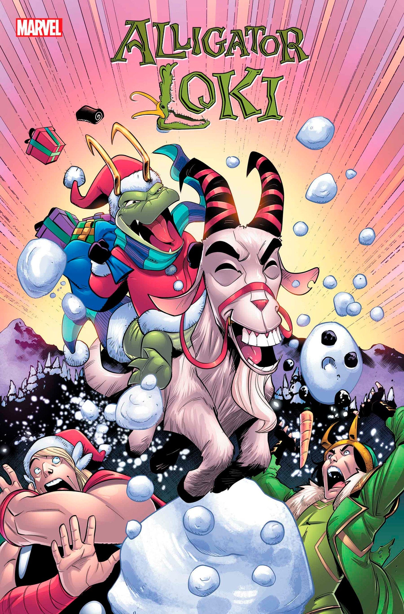 Marvel Comics Alligator Loki Holiday Special #1 Bob Quinn