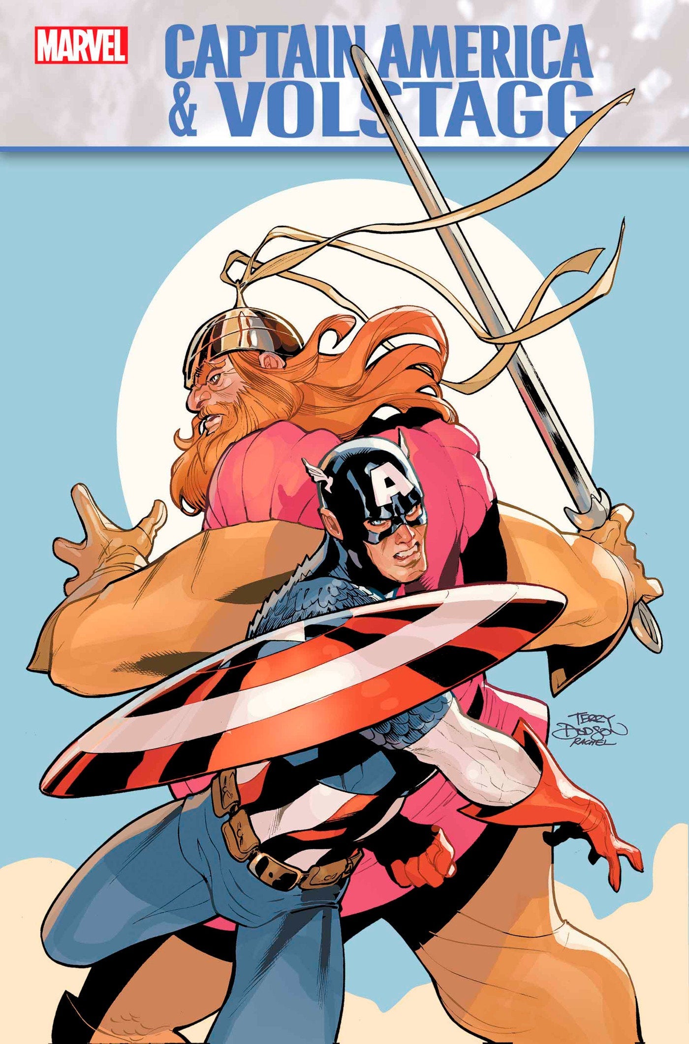 Marvel Comics Captain America & Volstagg #1 Terry Dodson