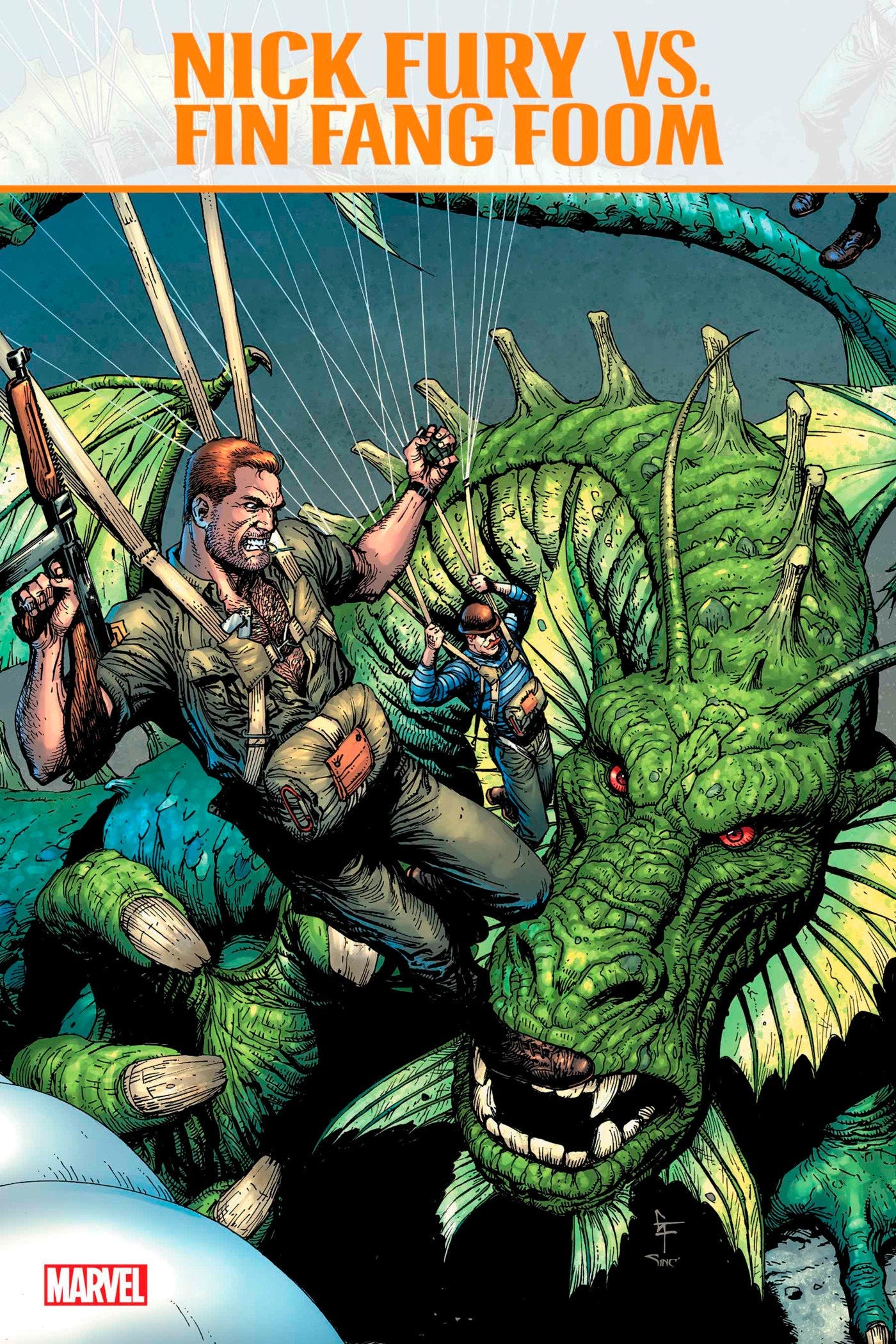 Marvel Comics Nick Fury Vs Fin Fang Foom #1 Gary Frank
