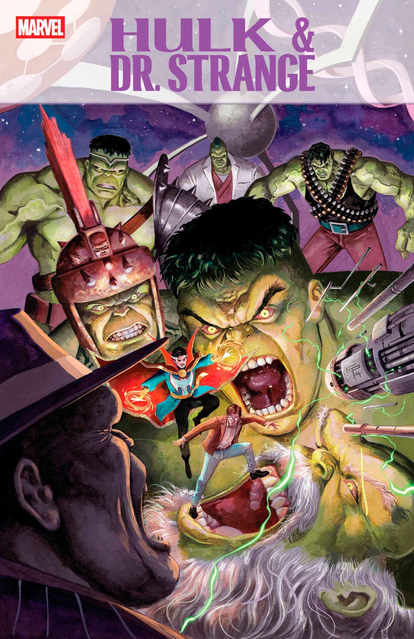 Marvel Comics Hulk & Doctor Strange #1 German Peralta