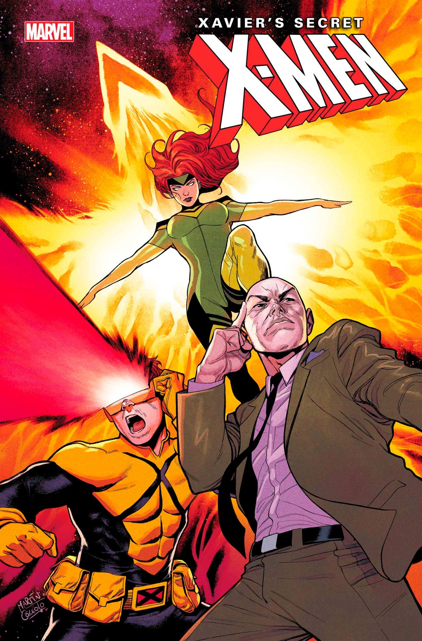 Marvel Comics X-Men Xaviers Secret #1 Martin Coccolo