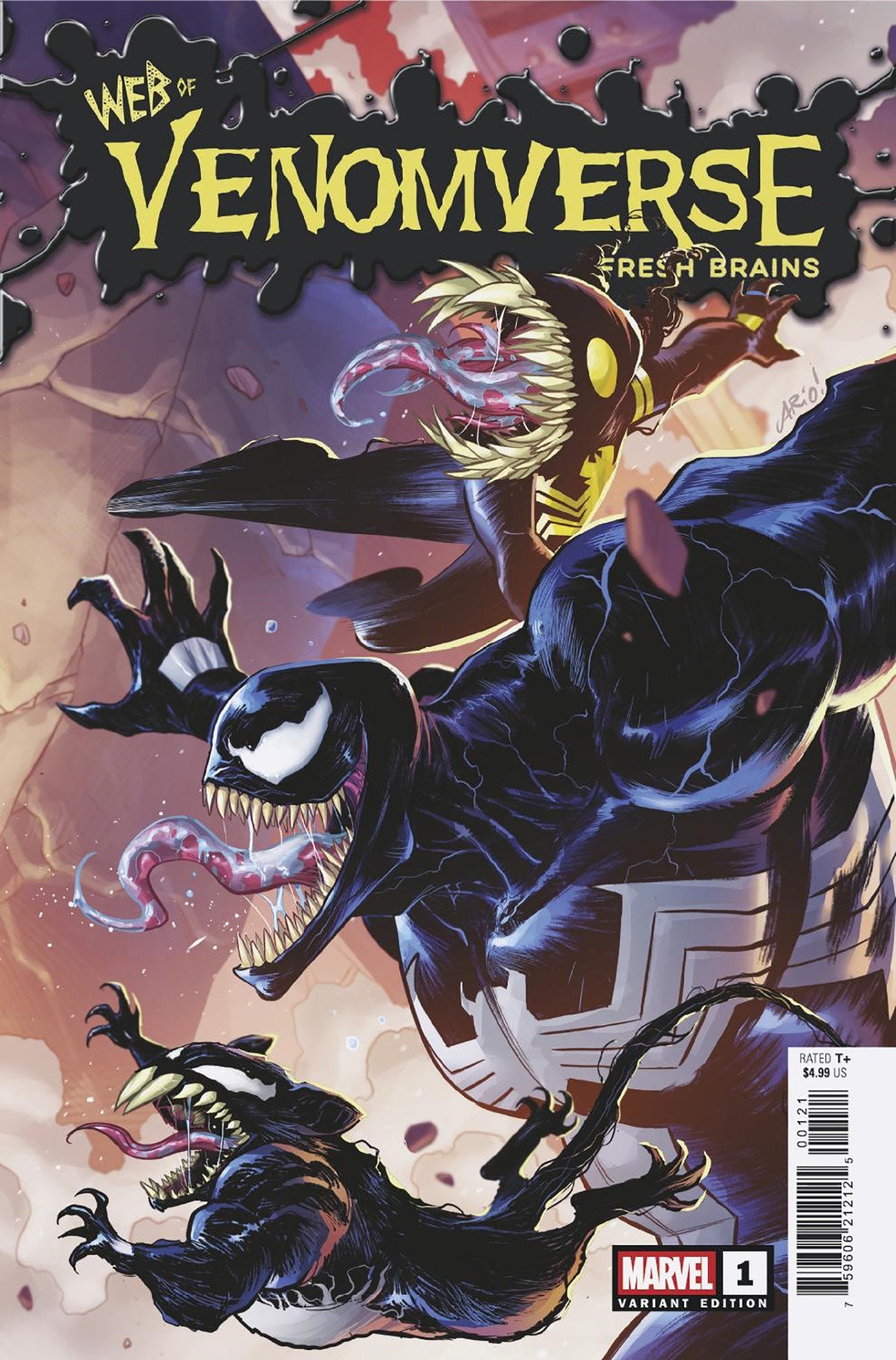 Marvel Comics Web Of Venomverse #1 Ario Anindito