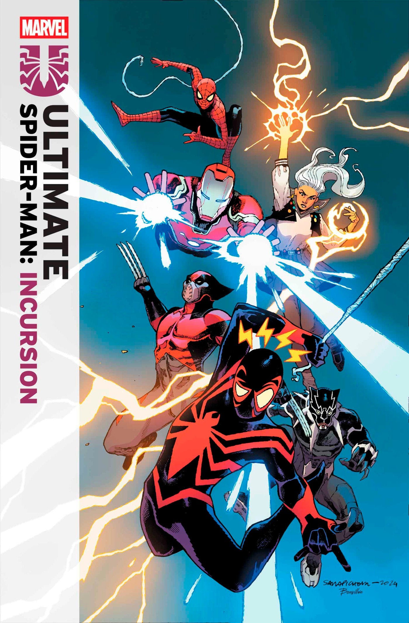 Marvel Comics Ultimate Spider-Man Incursion #1 Sara Pichelli