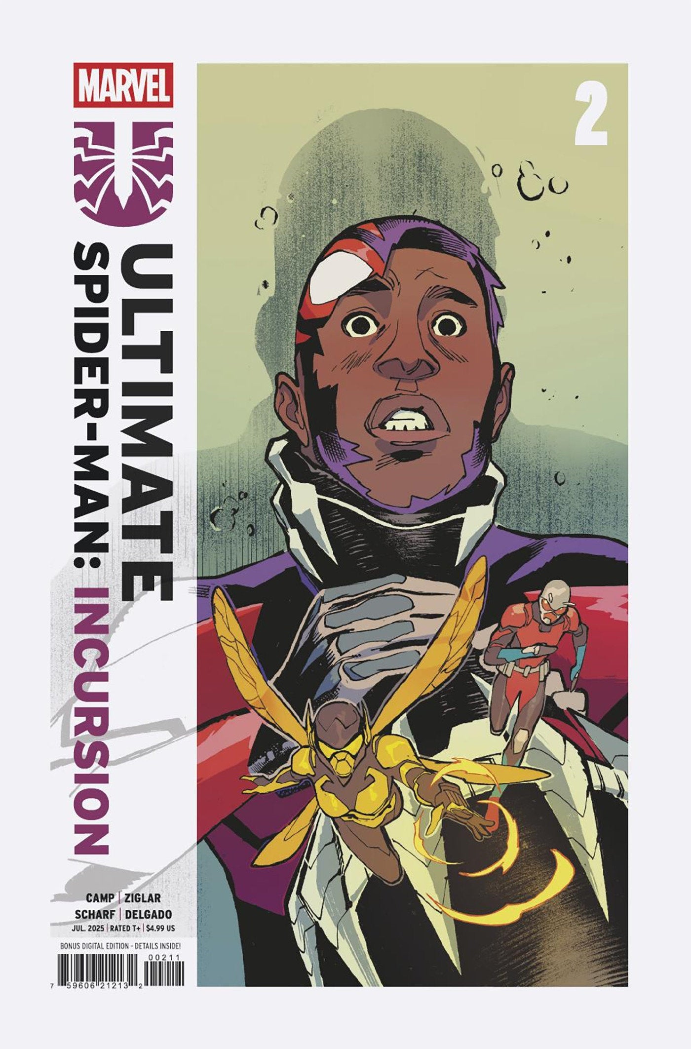 Marvel Comics Ultimate Spider-Man Incursion #2 Sara Pichelli
