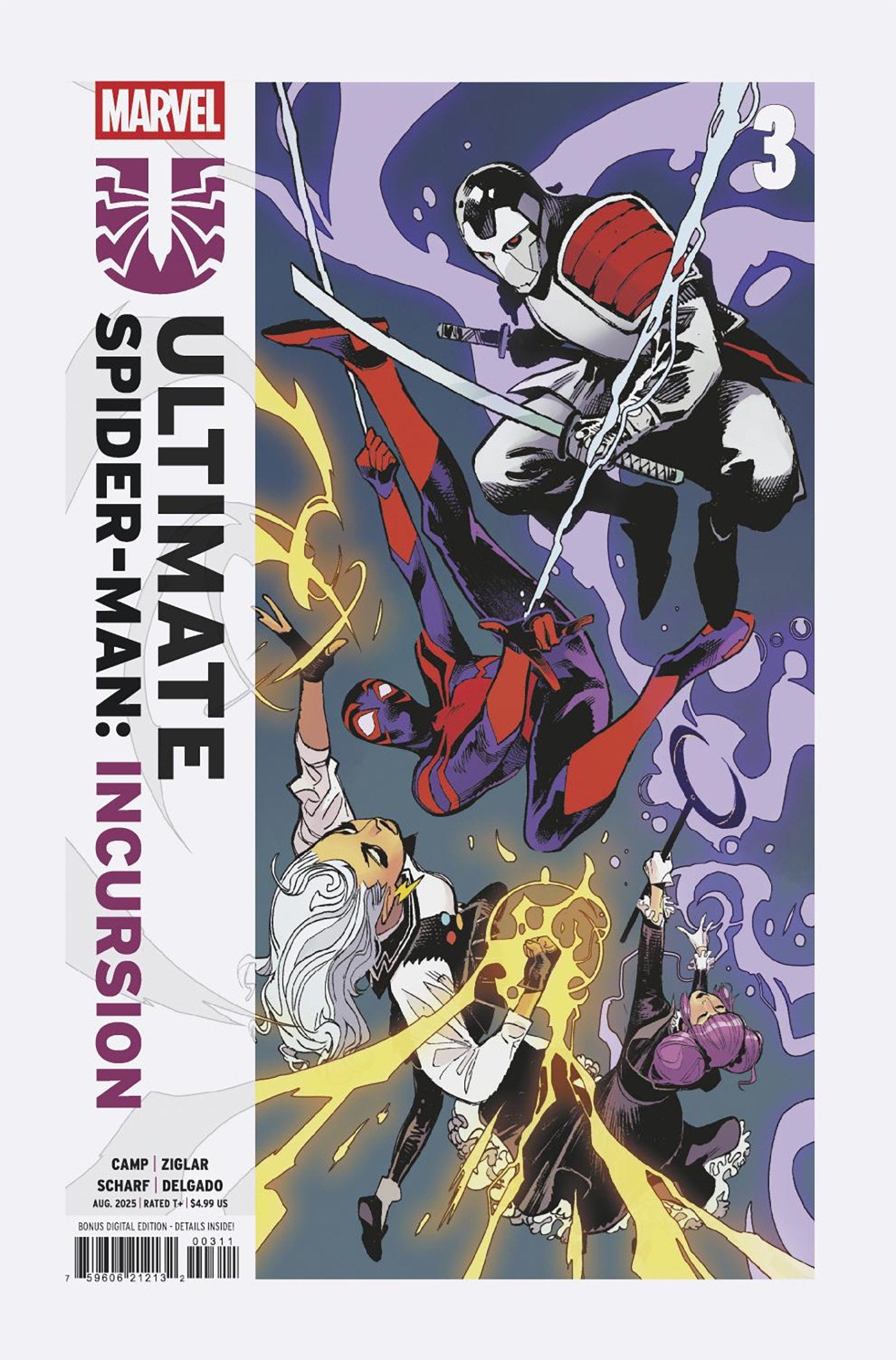 Marvel Comics Ultimate Spider-Man: Incursion #3 Sara Pichelli