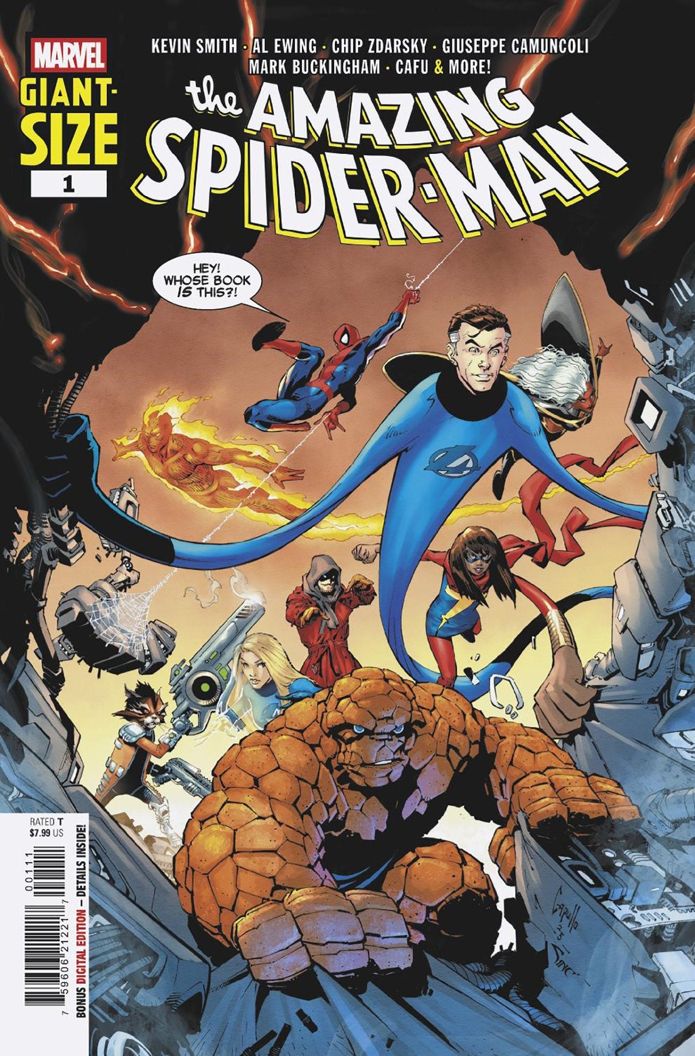Marvel Comics Giant-Size Amazing Spider-Man #1 Greg Capullo