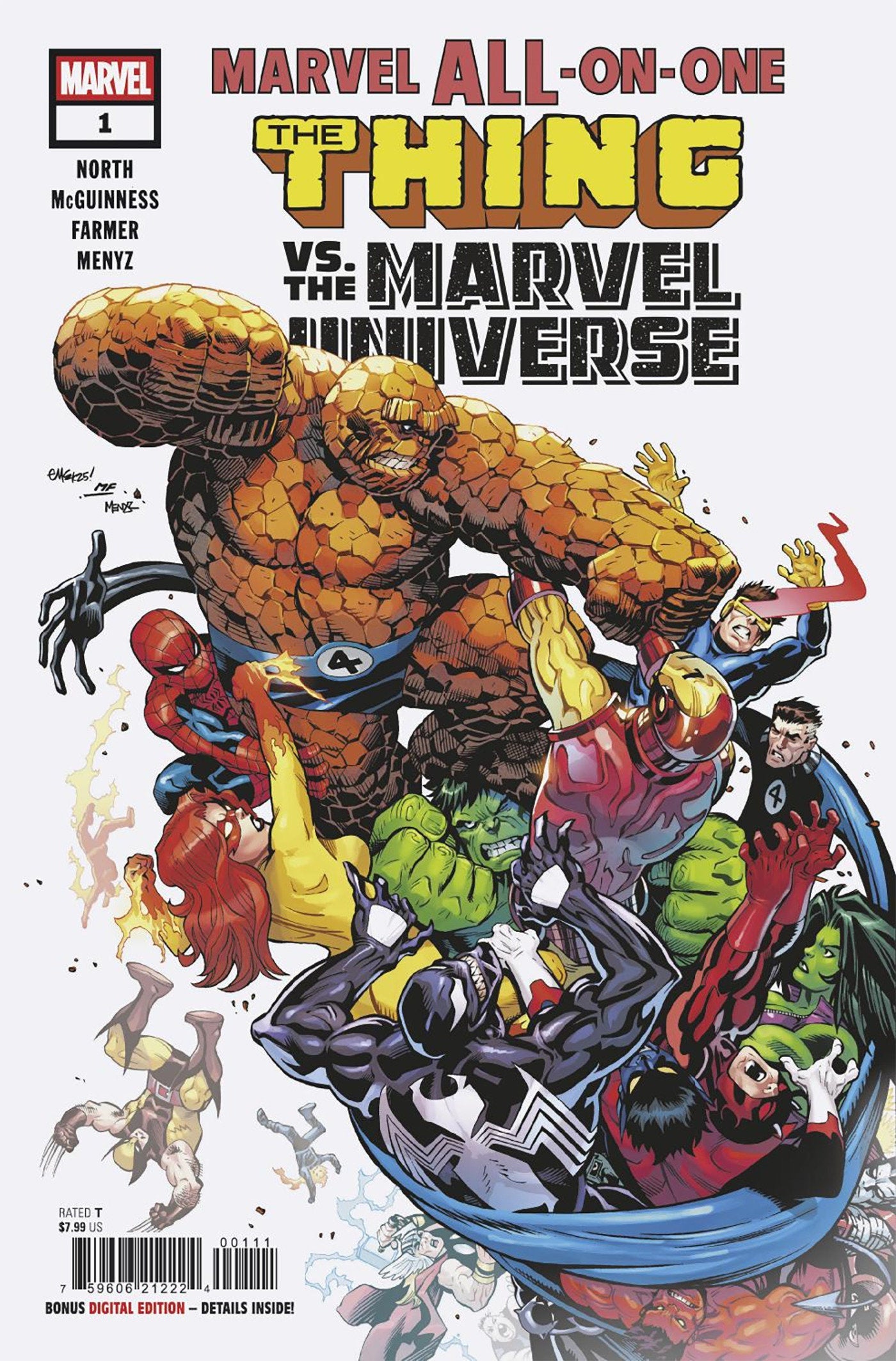 Marvel Comics Marvel All-On-One #1 Ed McGuinness