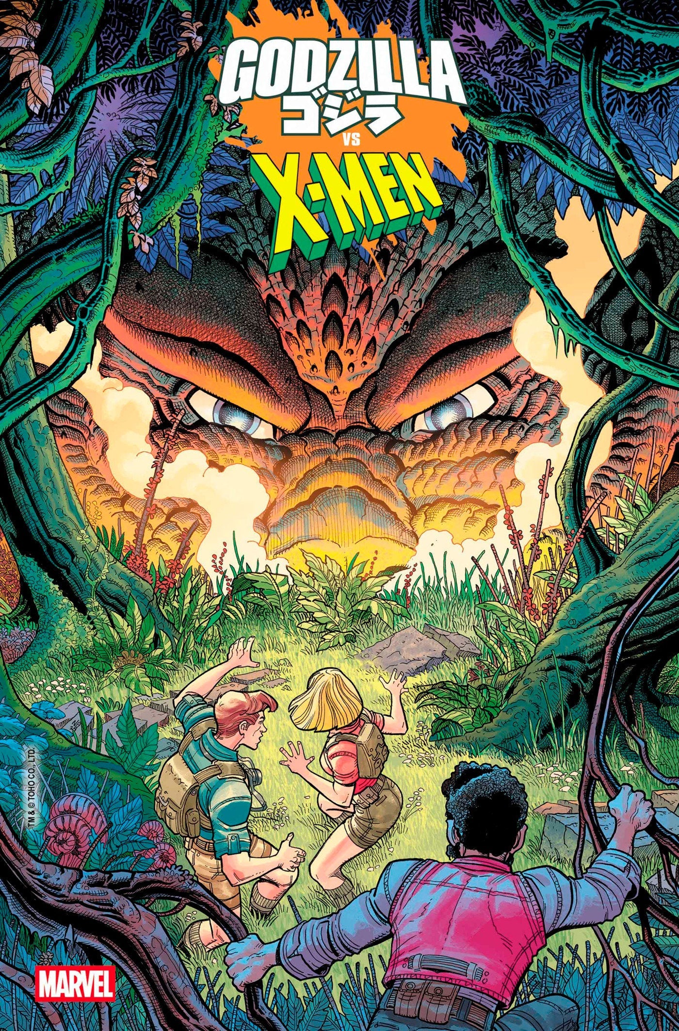 Marvel Comics Godzilla Vs X-Men #1 Nick Bradshaw