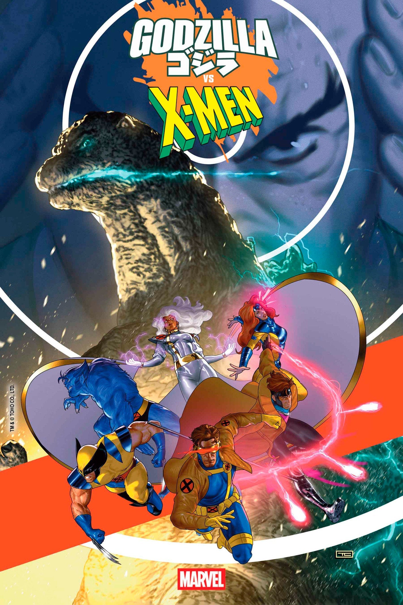 Marvel Comics Godzilla Vs X-Men #1 Taurin Clarke