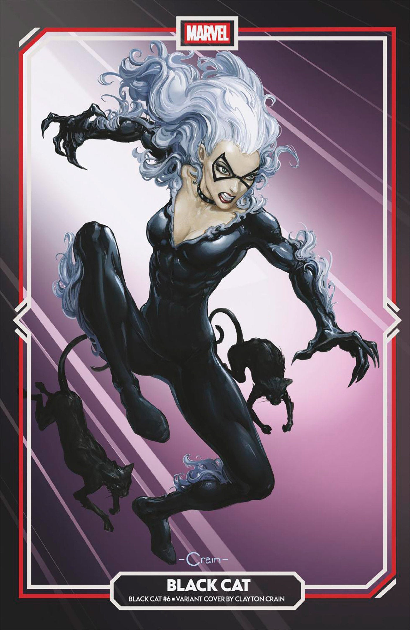 Marvel Comics Black Cat #6 Clayton Crain