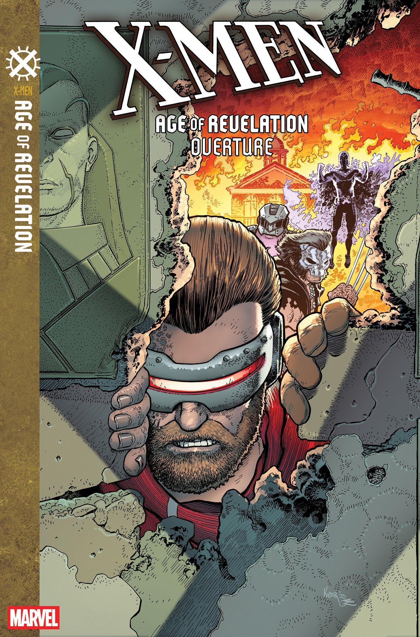 Marvel Comics X-Men: Age Of Revelation Overture #1 Aaron Kuder