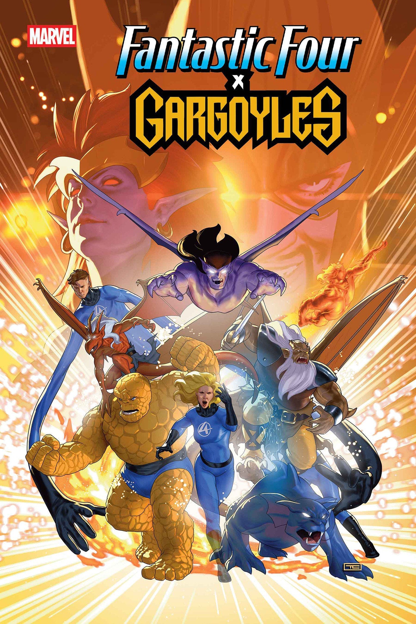Marvel Comics Fantastic Four/Gargoyles #1 Taurin Clarke