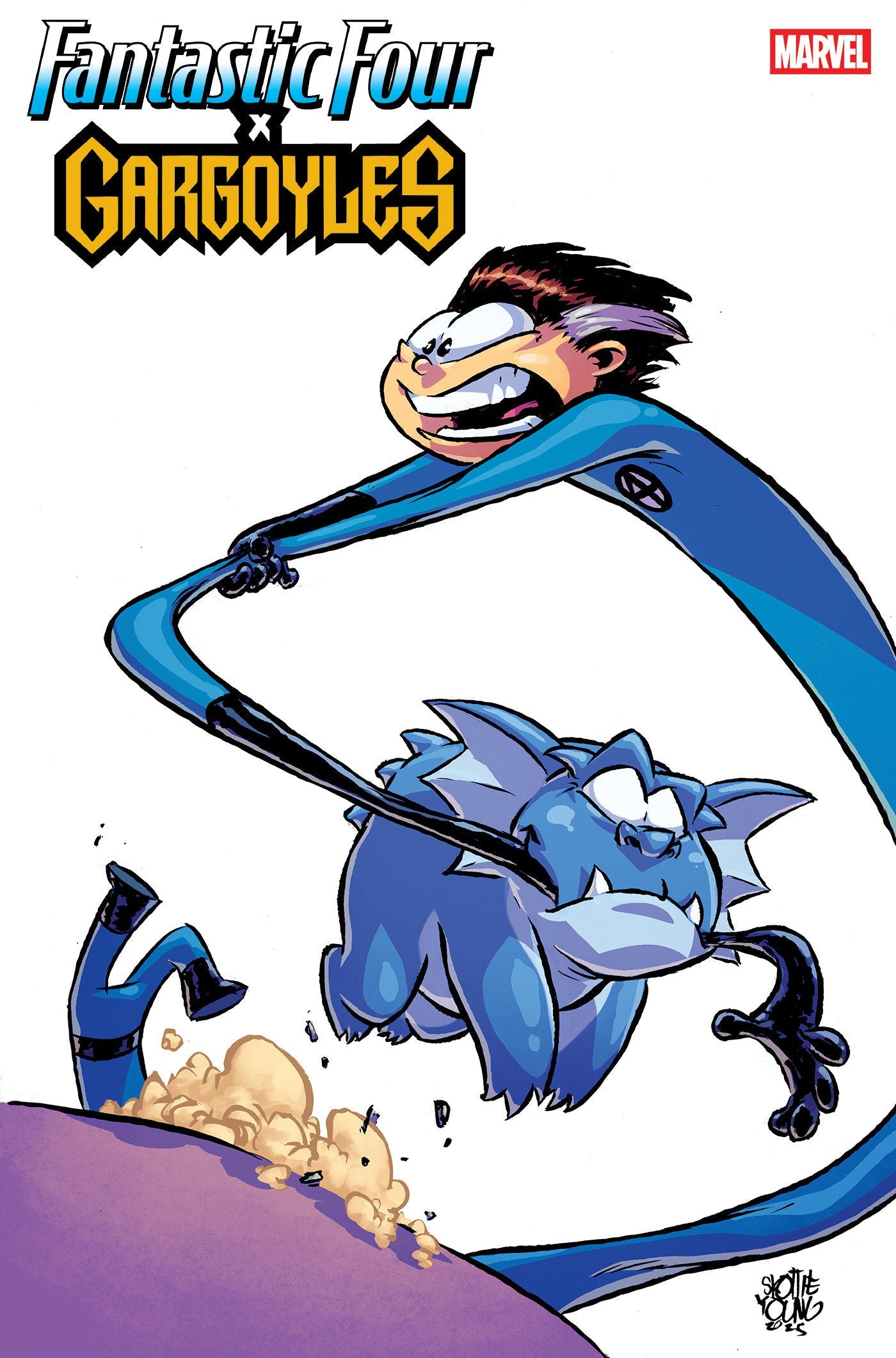 Marvel Comics Fantastic Four/Gargoyles #1 Skottie Young