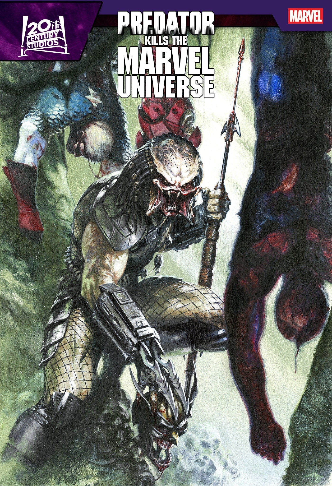 Marvel Comics Predator Kills The Marvel Universe #1 Gabriele Dell'Otto