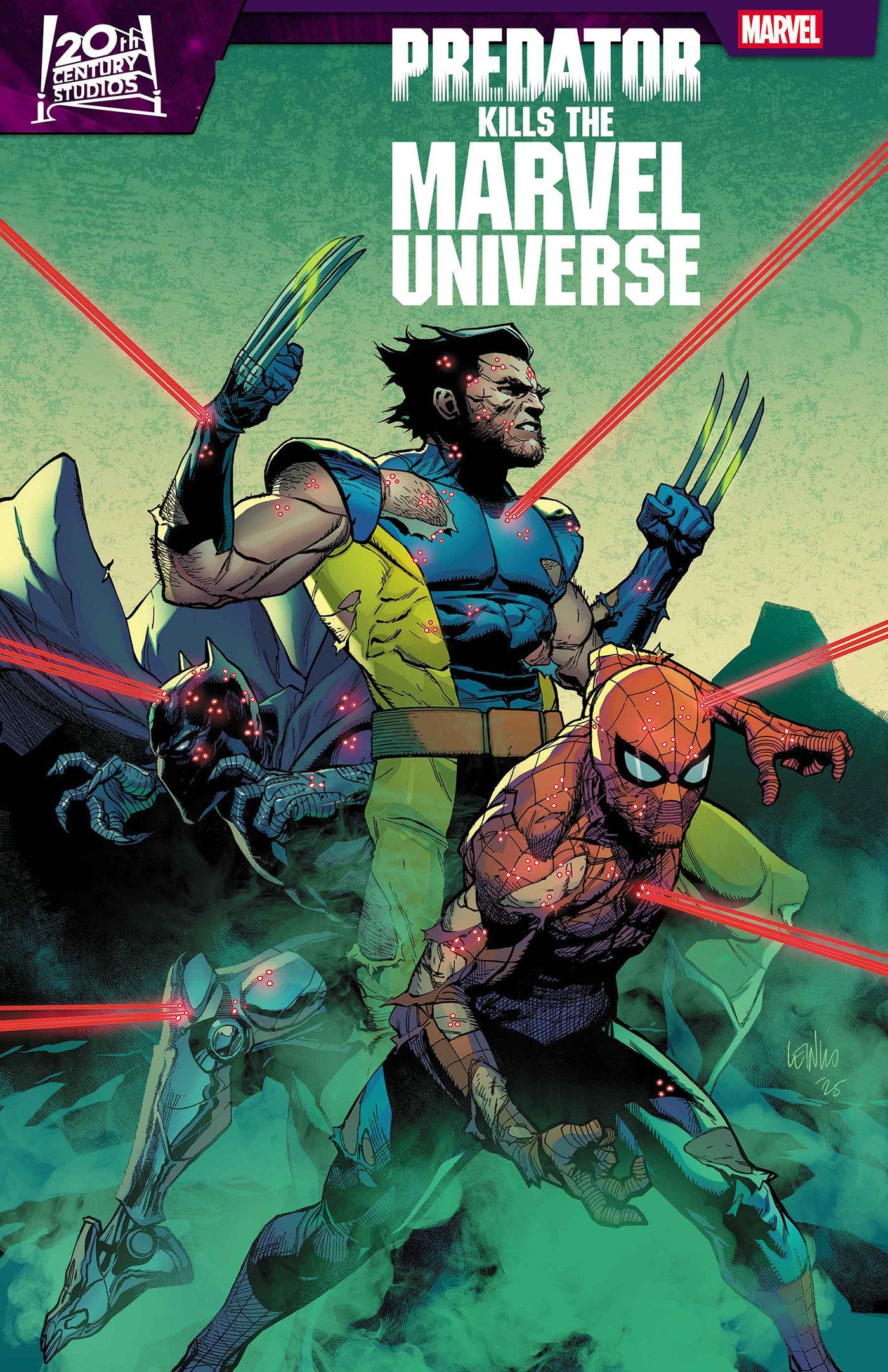 Marvel Comics Predator Kills The Marvel Universe #4 Leinil Yu