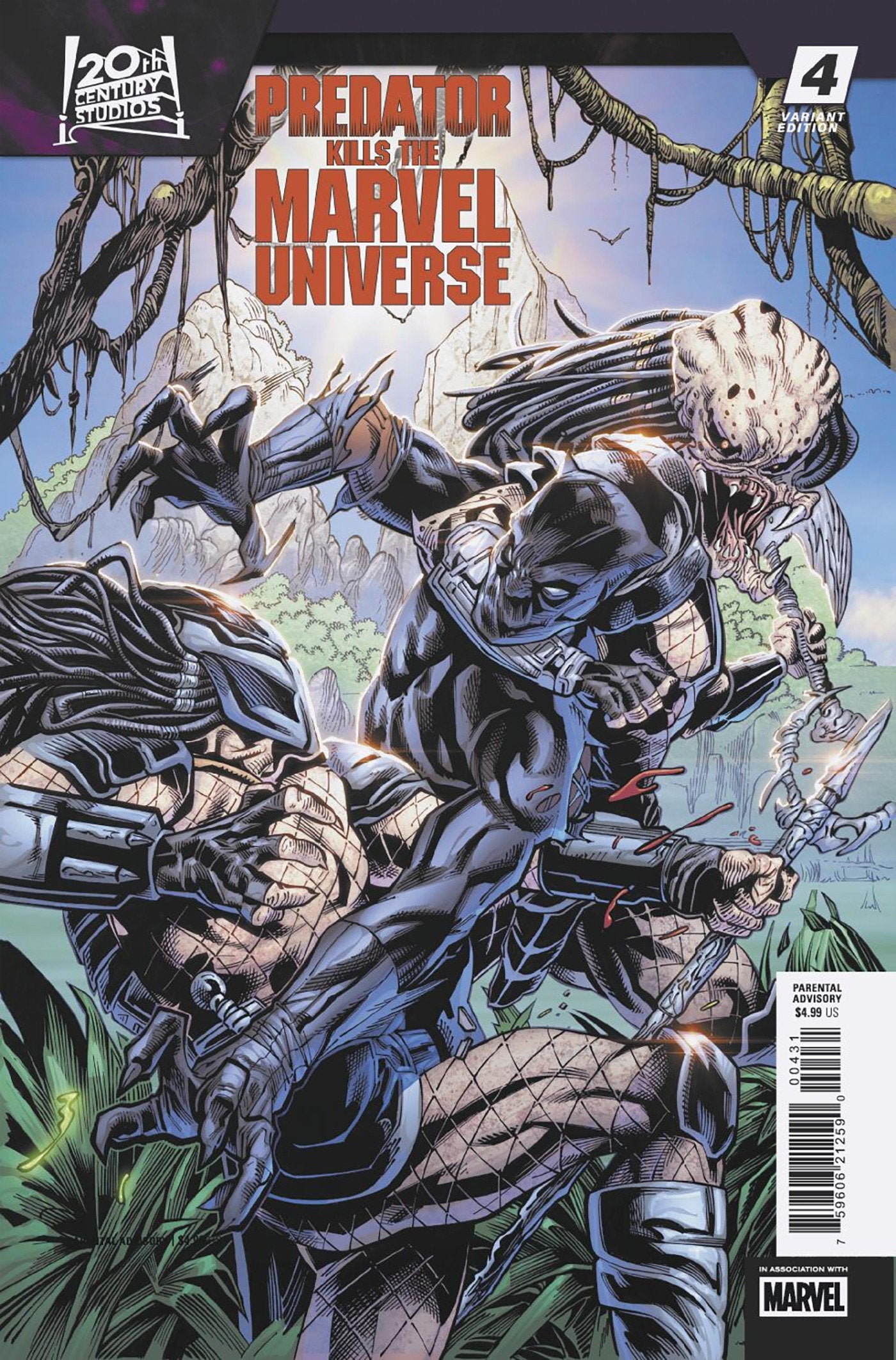 Marvel Comics Predator Kills The Marvel Universe #4 Chris Campana