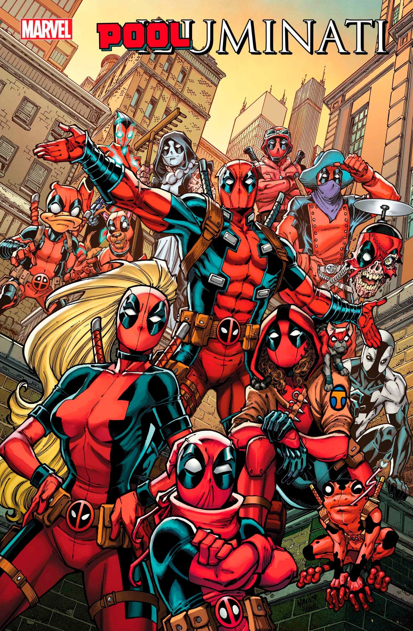 Marvel Comics Pooluminati #1 Todd Nauck